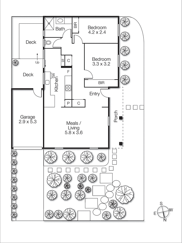 1/58 Crisp Street, Hampton VIC 3188 - Floorplan