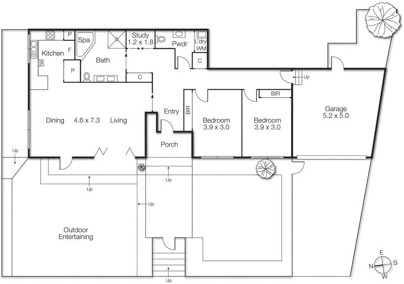 1/58 Haydens Road, Beaumaris VIC 3193 - Floorplan