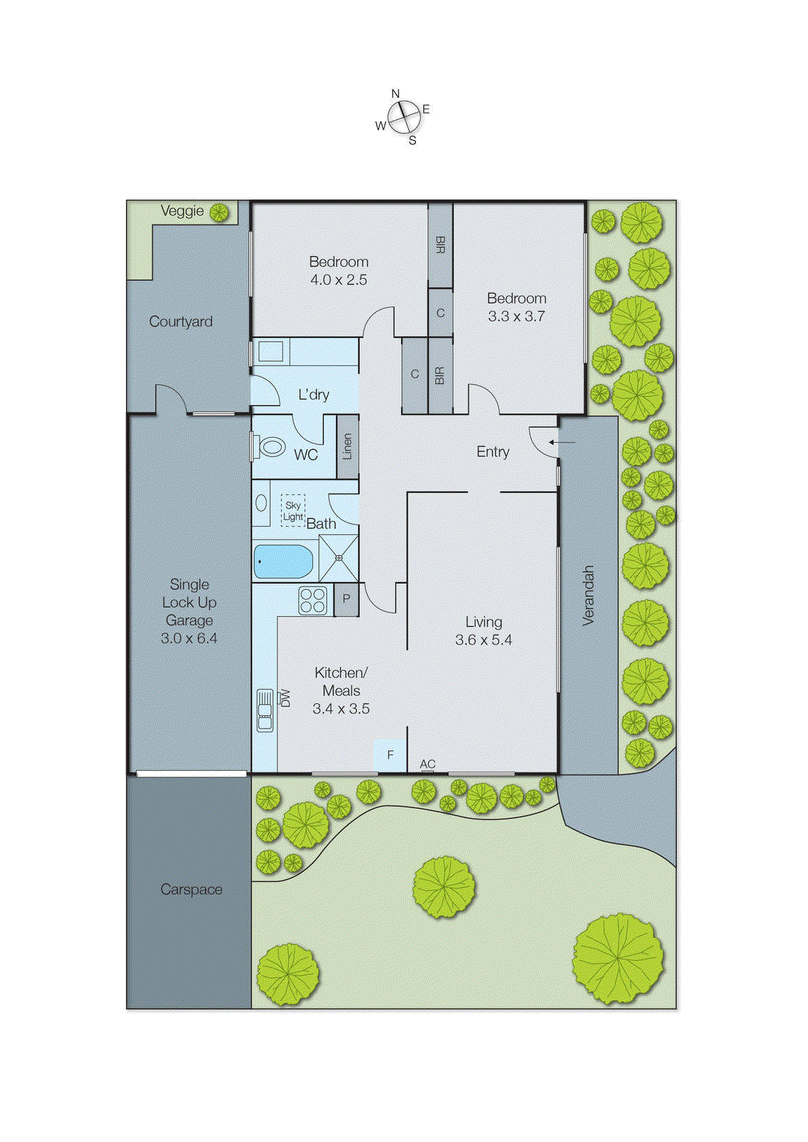 1/59-61 Patty Street, Mentone VIC 3194 - Floorplan