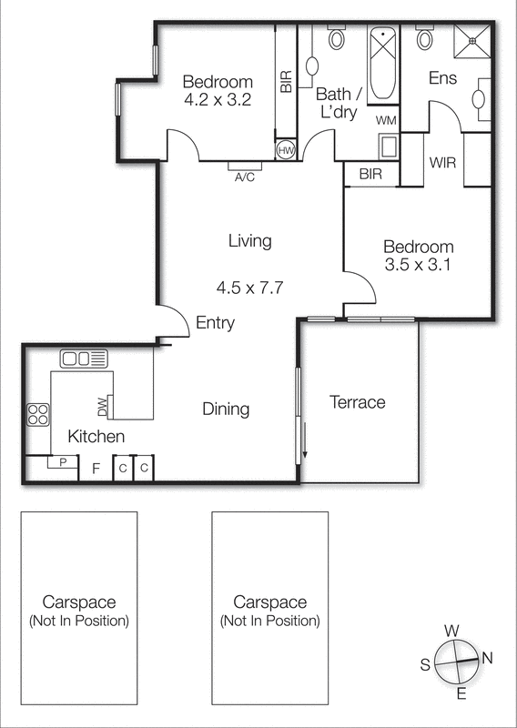 15/93 Highett Road, Hampton VIC 3188 - Floorplan