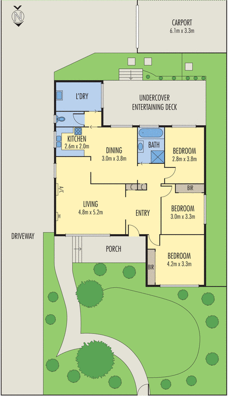 15a Apex Avenue, Belmont VIC 3216 - Floorplan