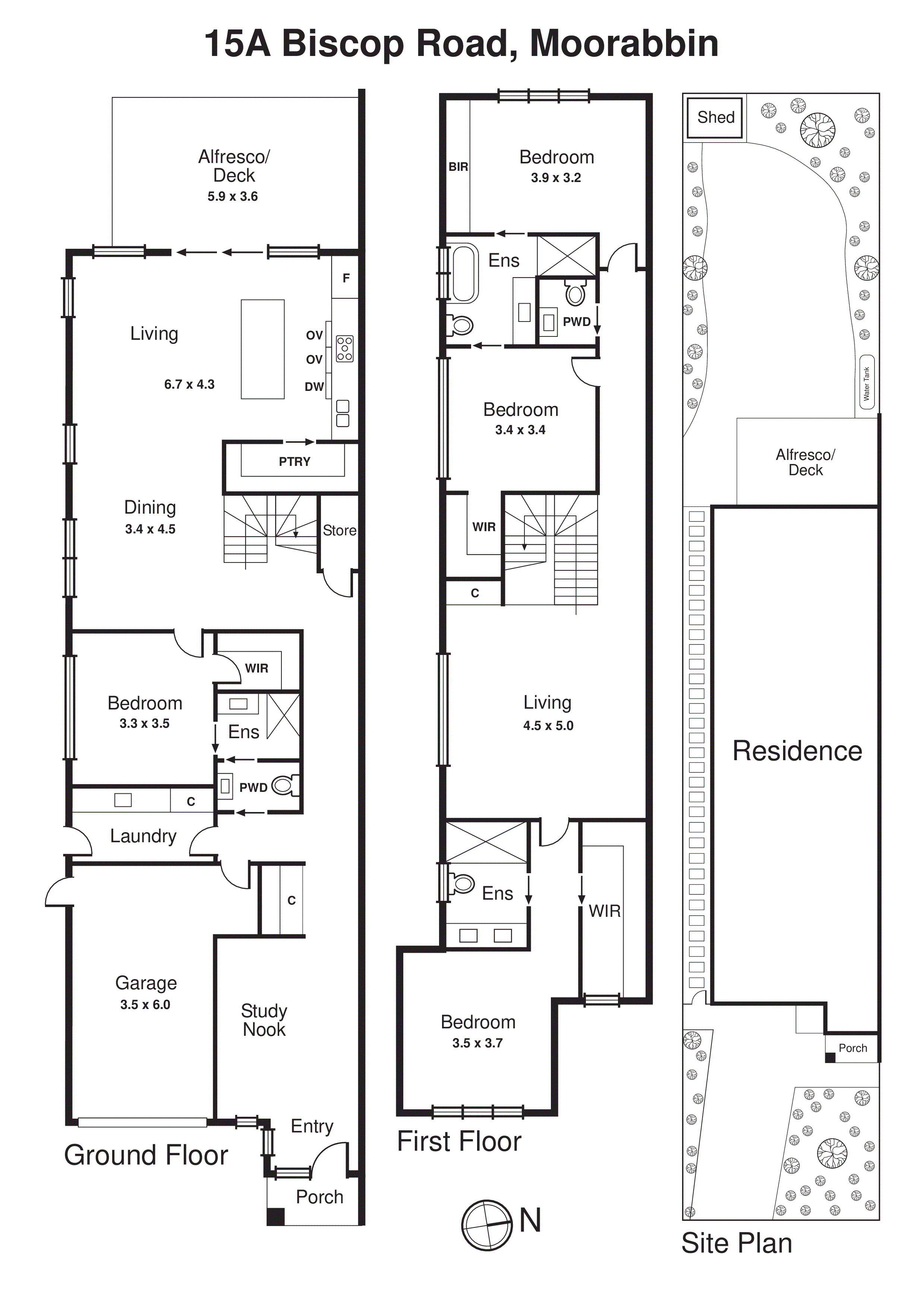 15a Biscop Road, Moorabbin VIC 3189 - Floorplan