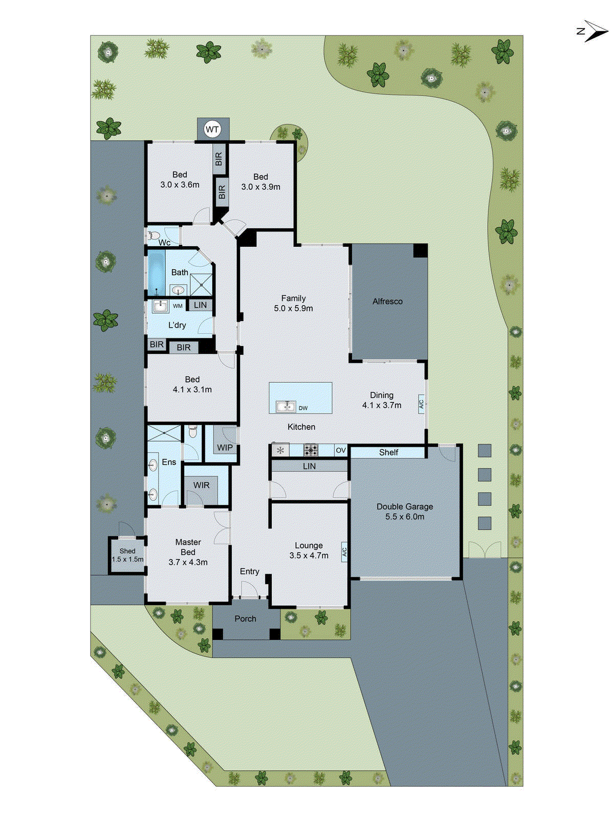 15A Brolga Crescent, Wandana Heights VIC 3216 - Floorplan