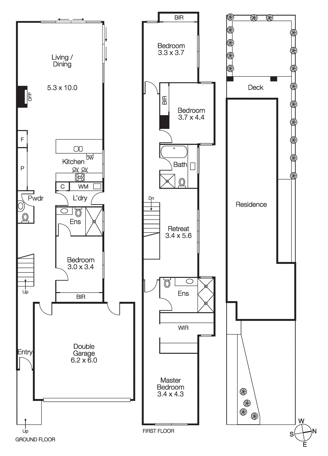 15a Conifer Street, Hampton VIC 3188 - Floorplan