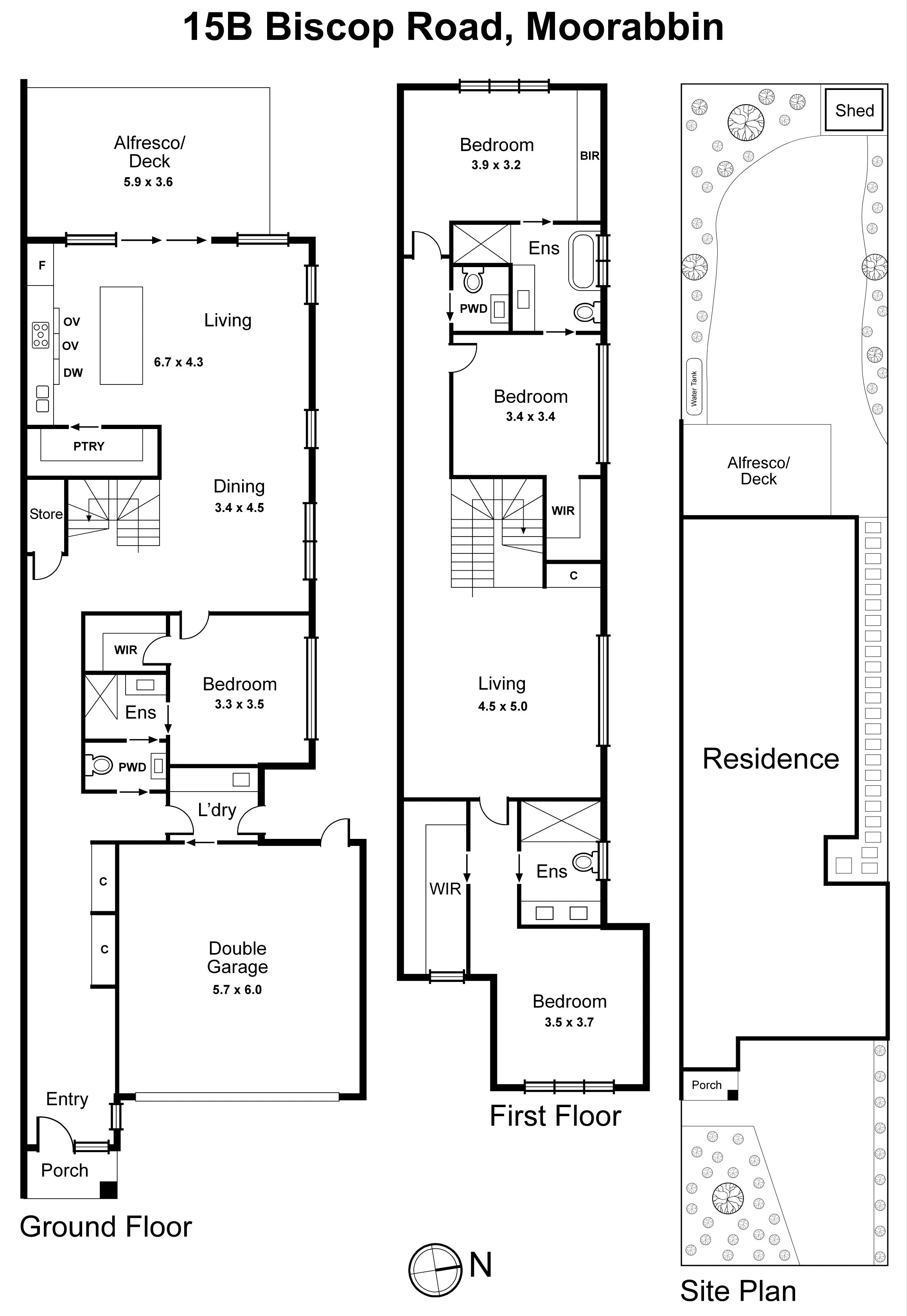 15B Biscop Road, Moorabbin VIC 3189 - Floorplan