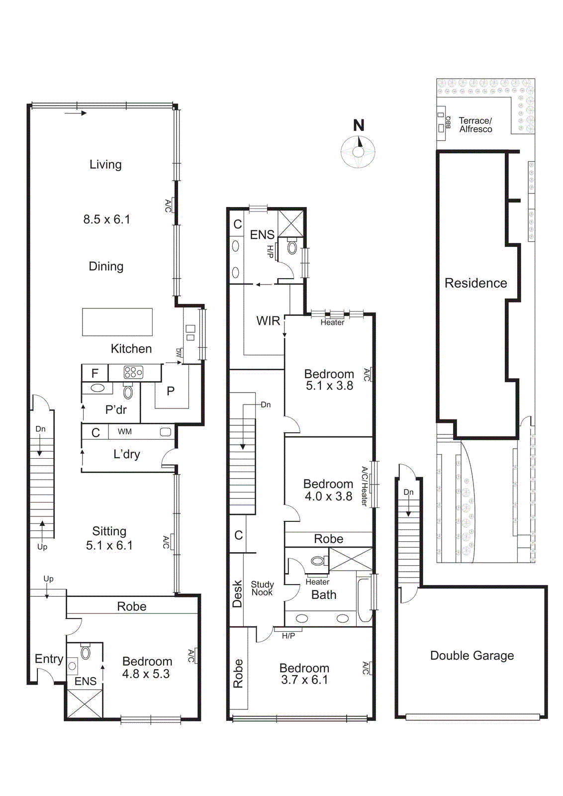 15B Charles Street, Bentleigh East VIC 3165 - Floorplan