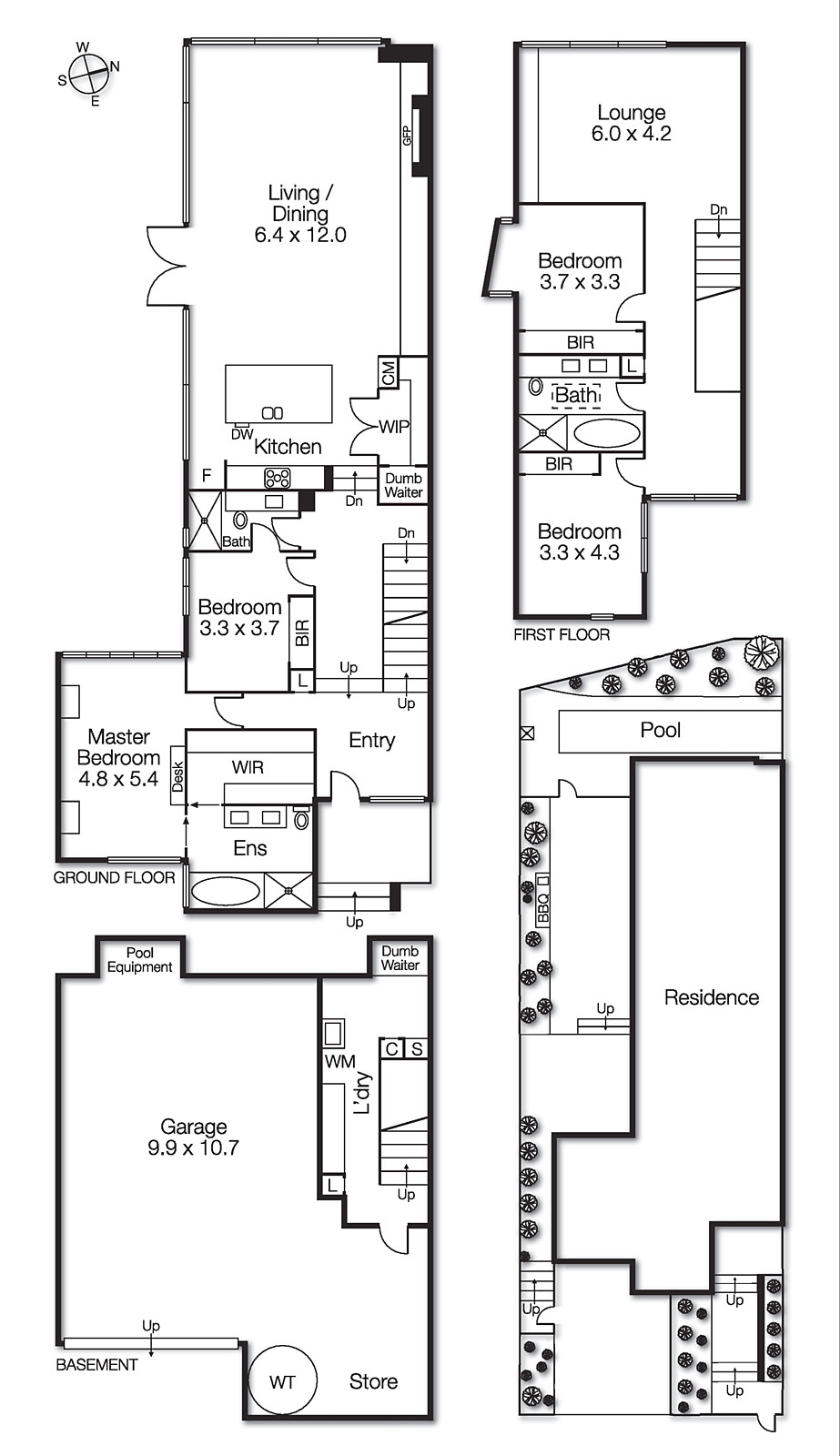 1/5b Dalgetty Road, Beaumaris VIC 3193 - Floorplan