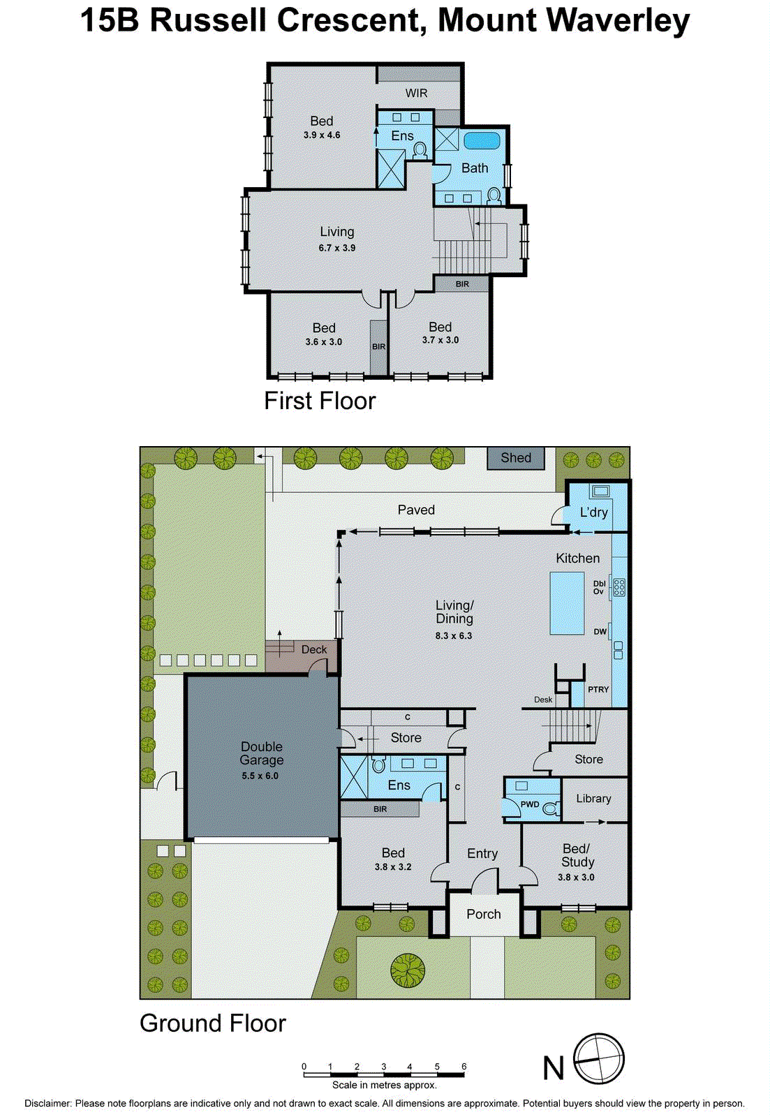 15B Russell Crescent, Mount Waverley VIC 3149 - Floorplan
