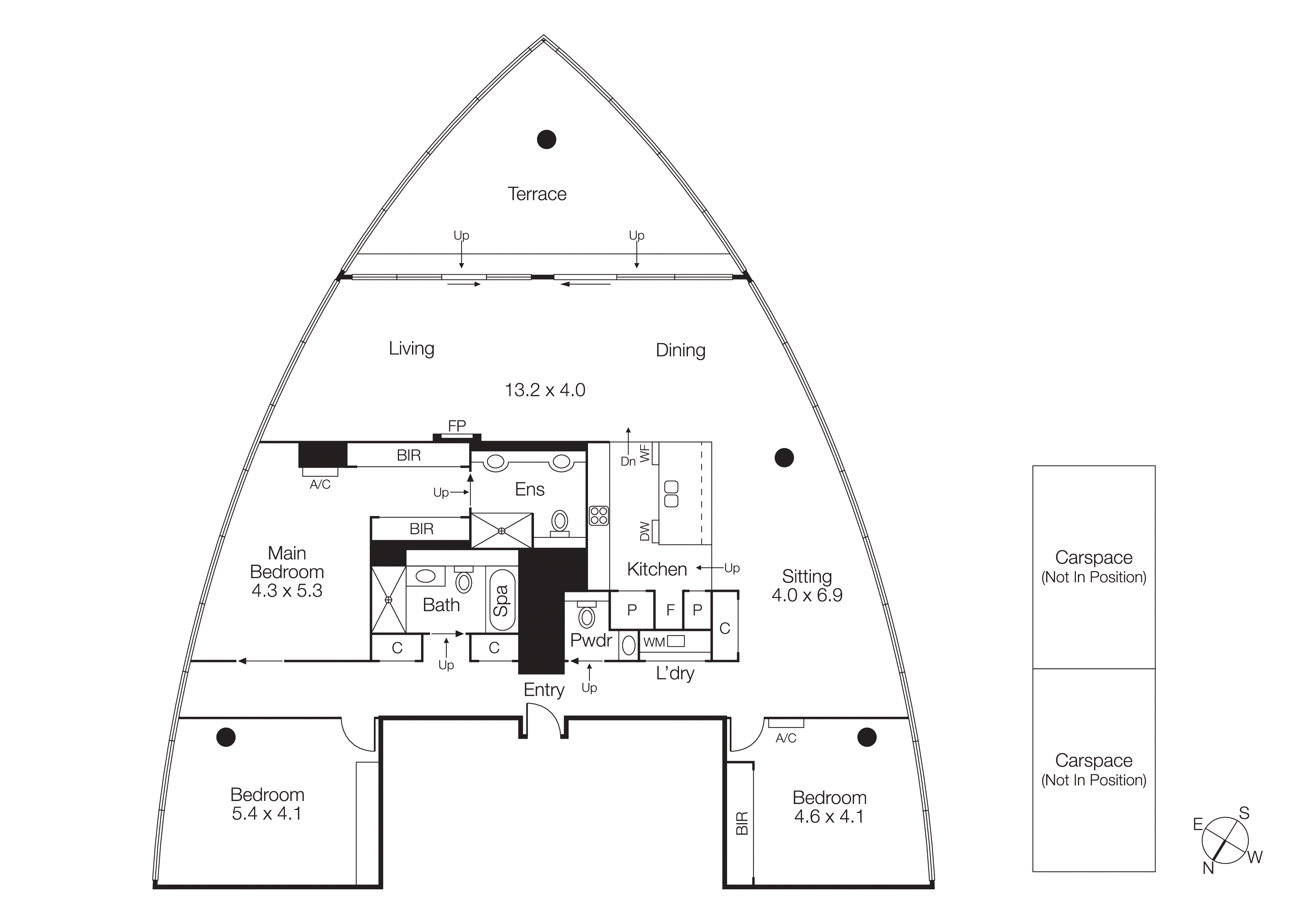 15B/635 St Kilda Road, Melbourne VIC 3004 - Floorplan