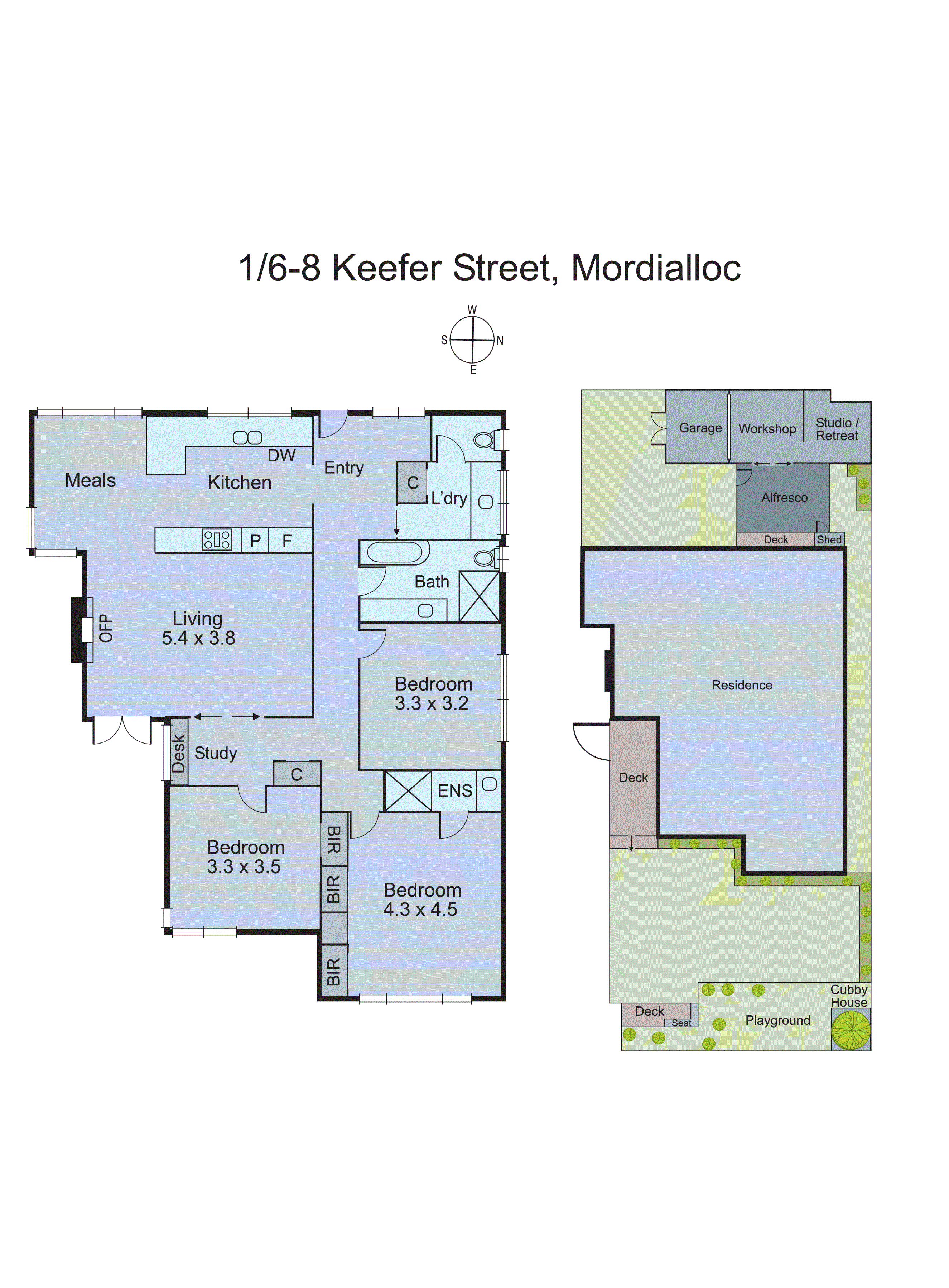 1/6-8 Keefer Street, Mordialloc VIC 3195 - Floorplan