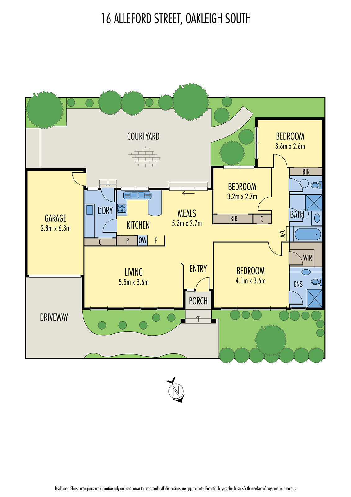 16 Alleford Street, Oakleigh South VIC 3167 - Floorplan