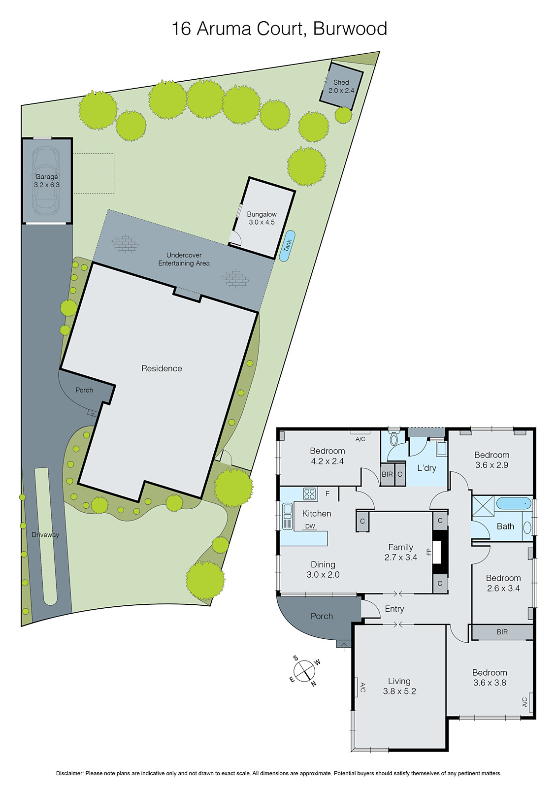 16 Aruma Court, Burwood East VIC 3151 - Floorplan