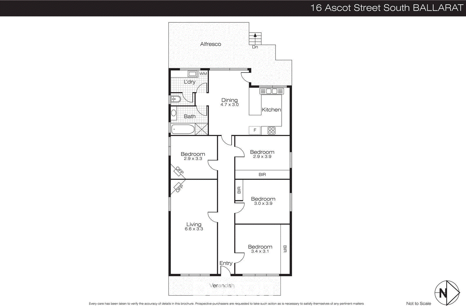 16 Ascot Street, Ballarat Central VIC 3350 - Floorplan