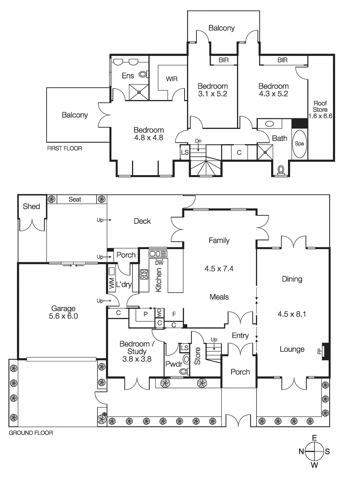 16 Austin Road, Hampton VIC 3188 - Floorplan