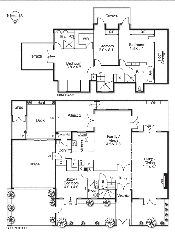 16 Austin Road, Hampton VIC 3188 - Floorplan