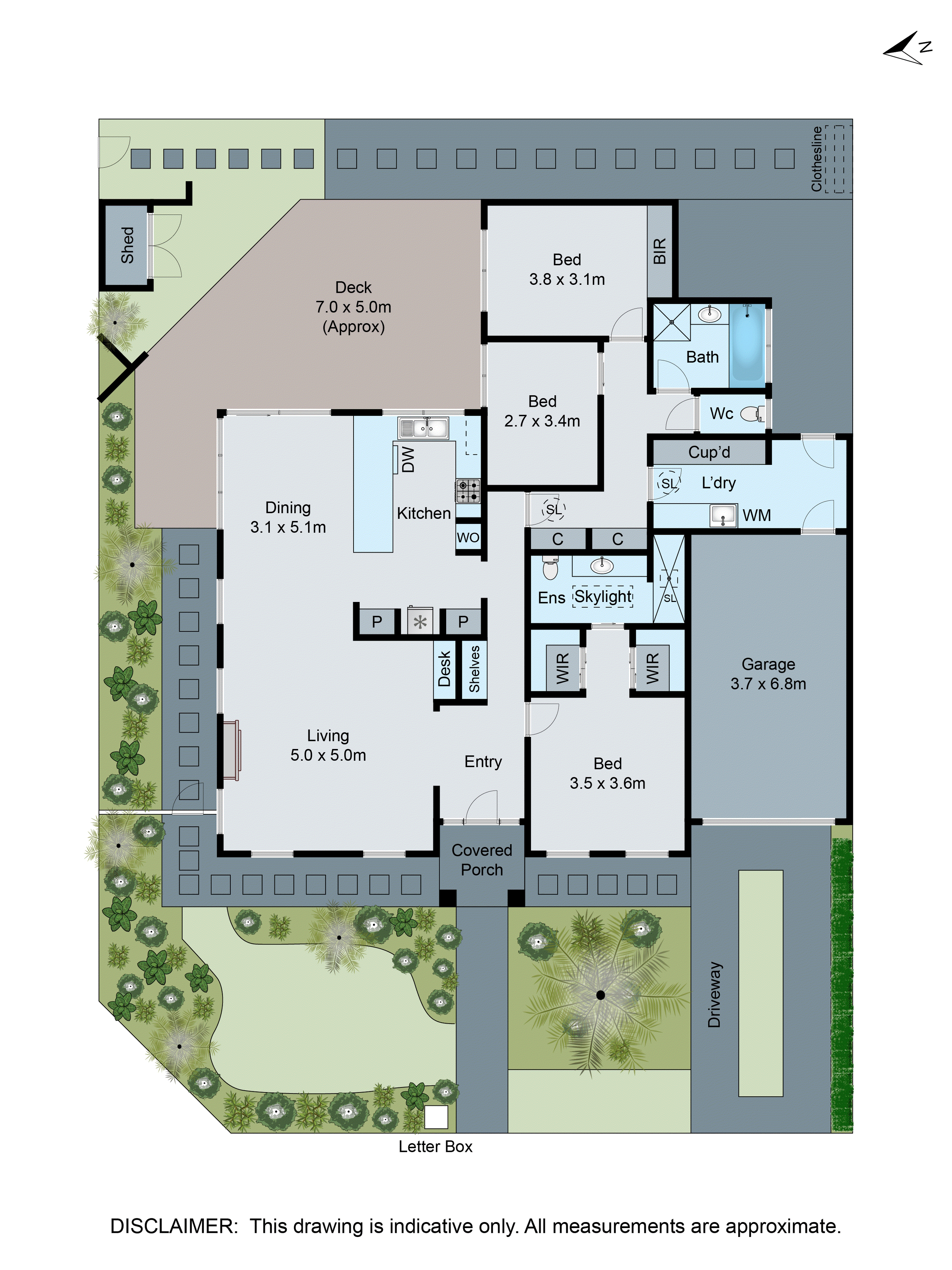 1/6 Bales Street, Mount Waverley VIC 3149 - Floorplan