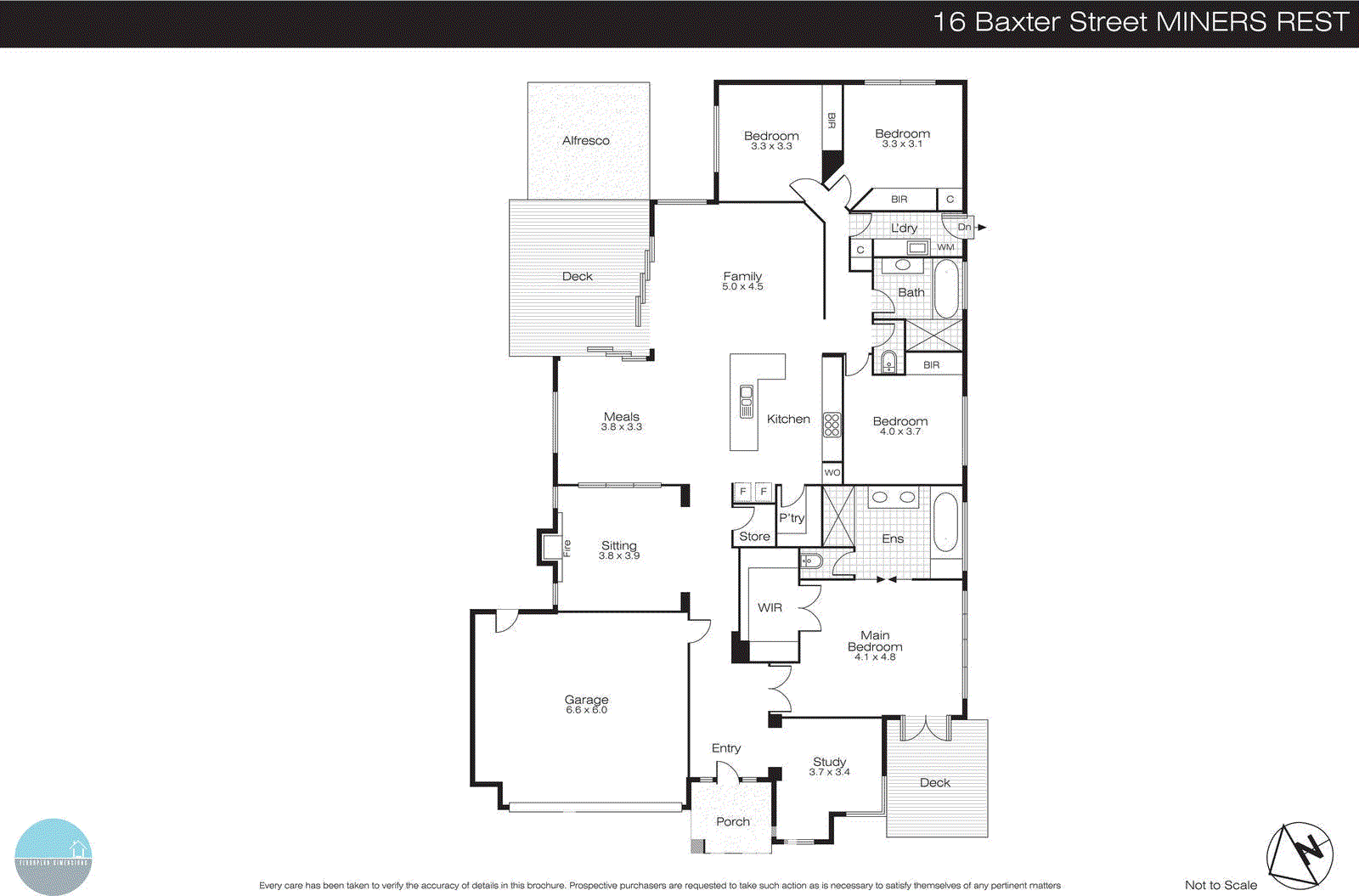 16 Baxter Street, Miners Rest VIC 3352 - Floorplan