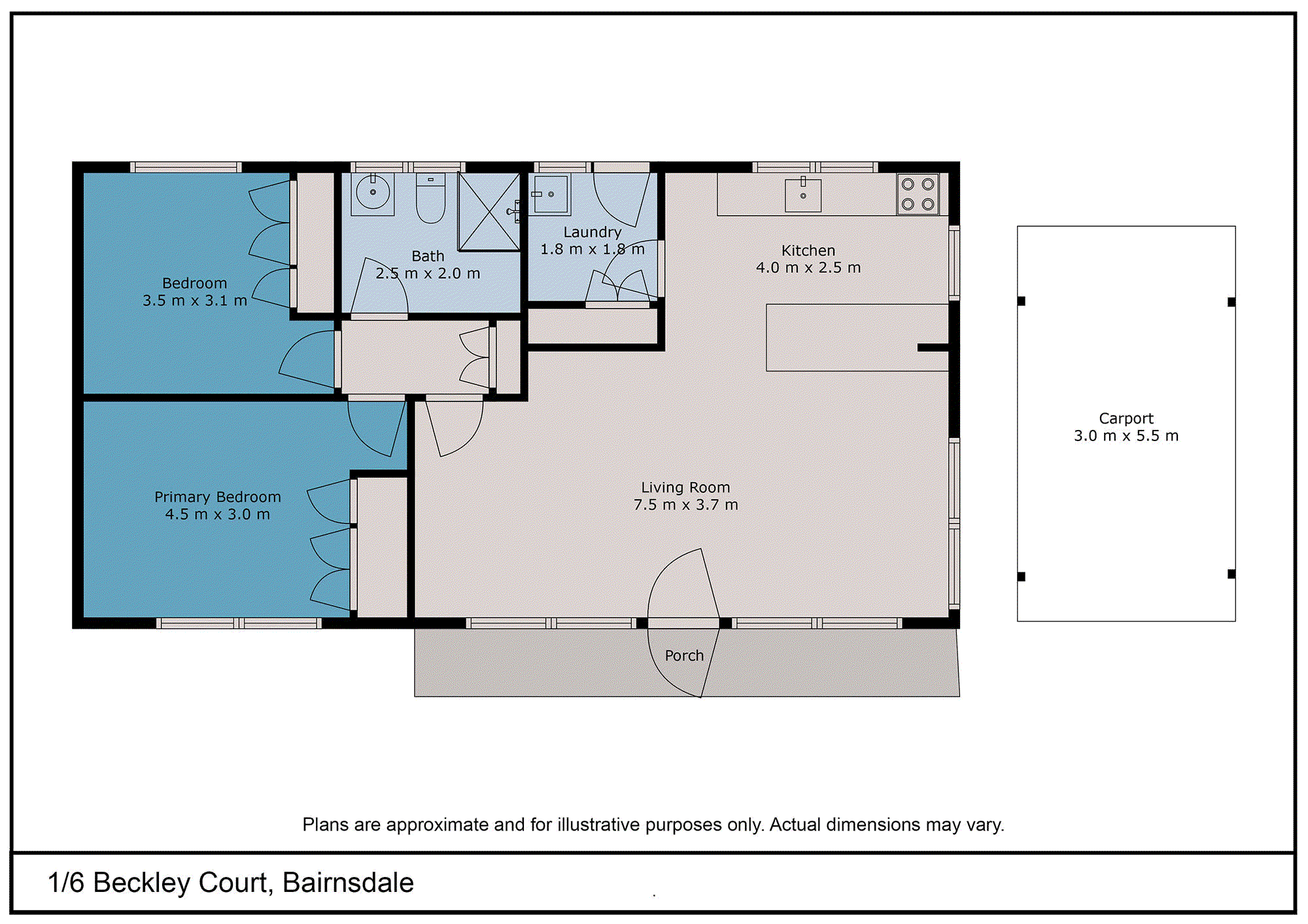 1/6 Beckley Court, Bairnsdale