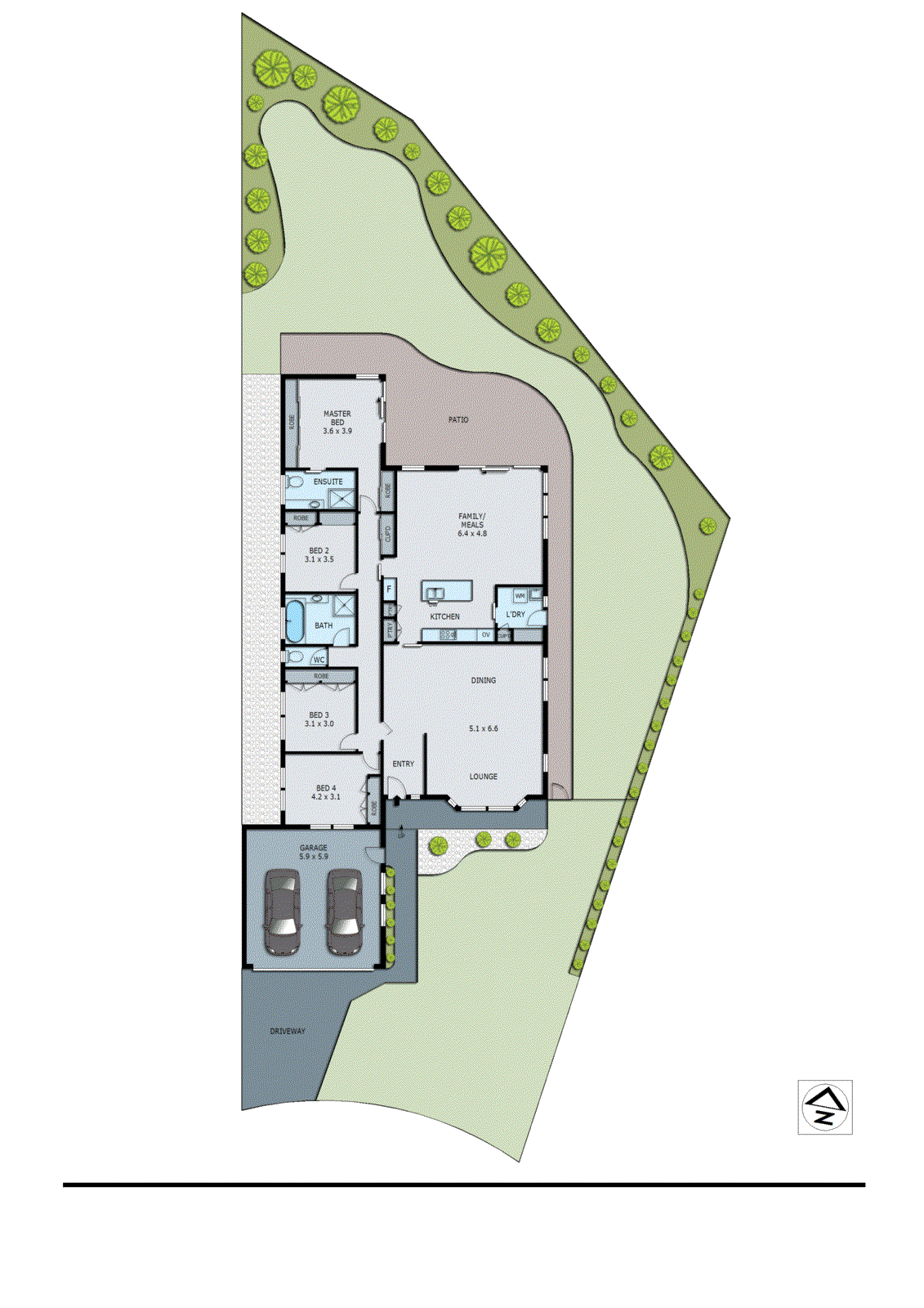 16 Bee Teng Court, Aspendale Gardens VIC 3195 - Floorplan