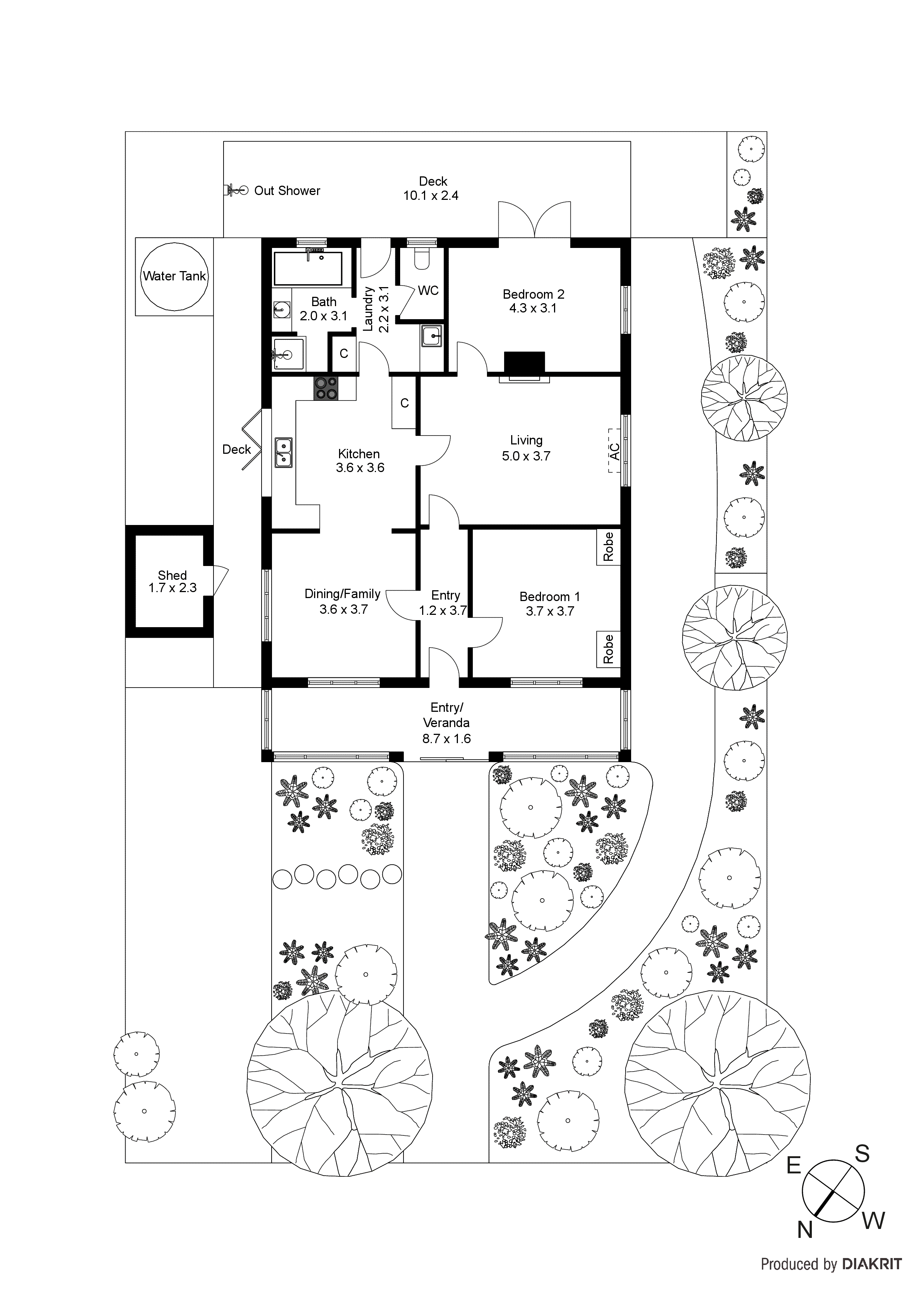 16 Berry Avenue, Edithvale VIC 3196 - Floorplan