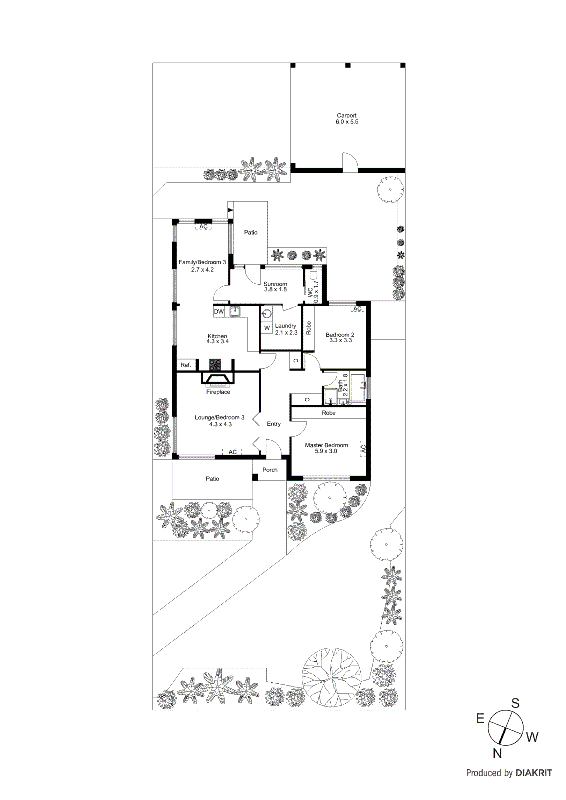 1/6 Birdwood Street, Aspendale VIC 3195 - Floorplan