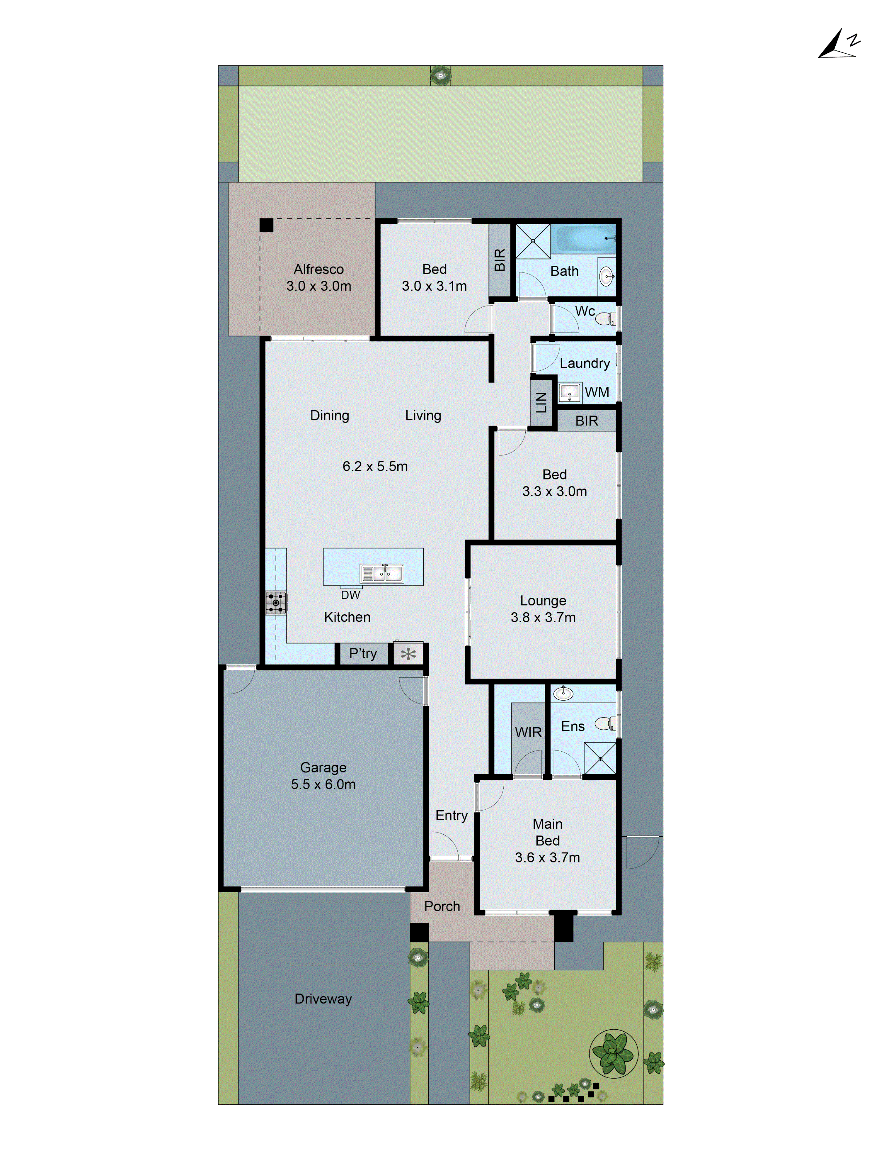 16 Blossom Avenue, Mount Duneed VIC 3217 - Floorplan