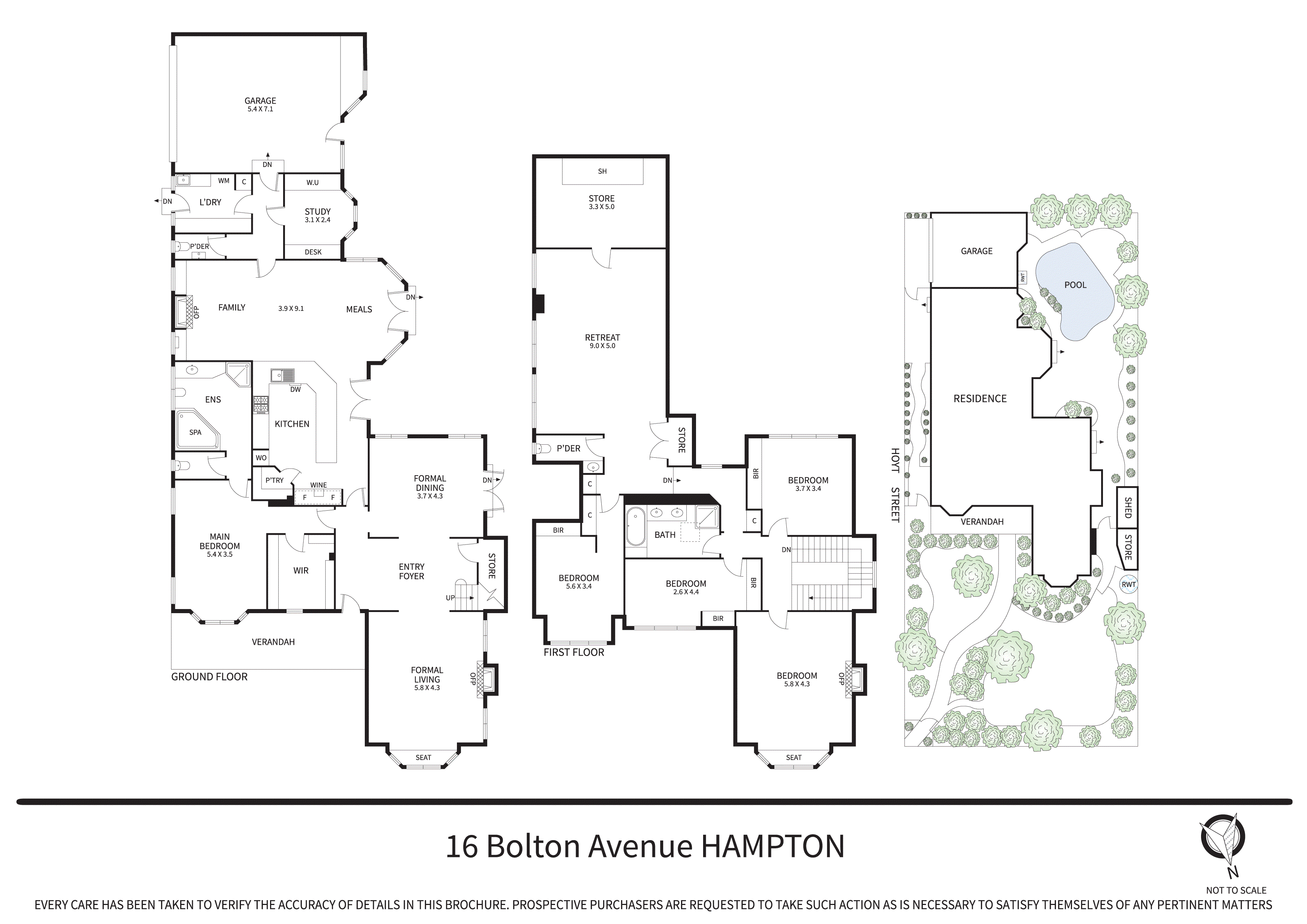 16 Bolton Avenue, HAMPTON VIC 3188 - Floorplan