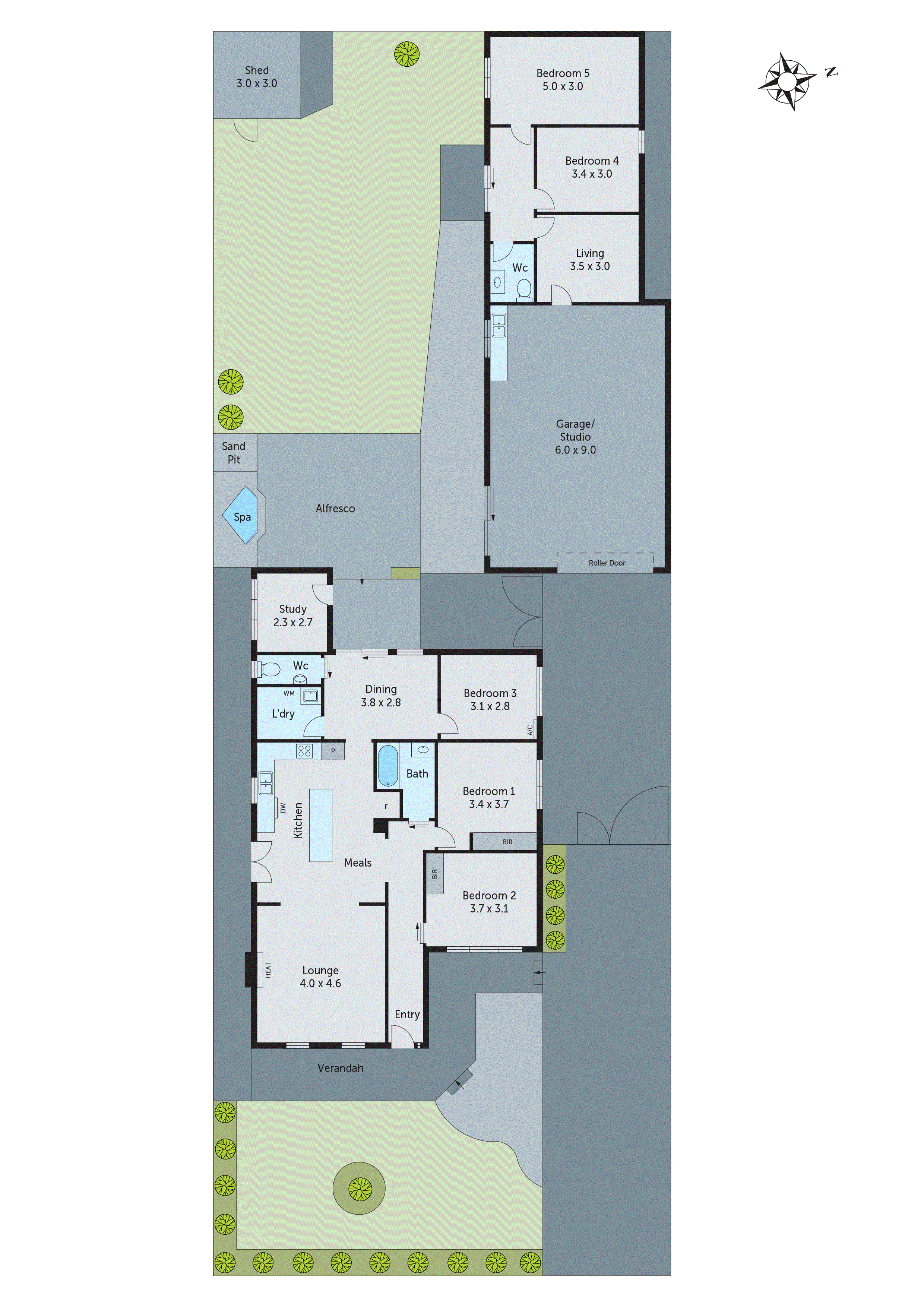 16 Brayshay Road, Newcomb VIC 3219 - Floorplan