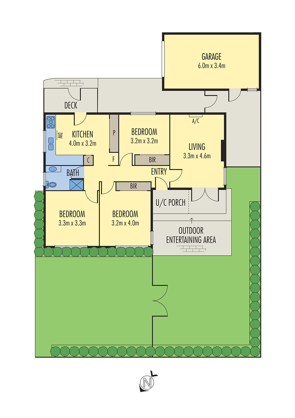 1/6 Bromley Street, Thomson VIC 3219 - Floorplan
