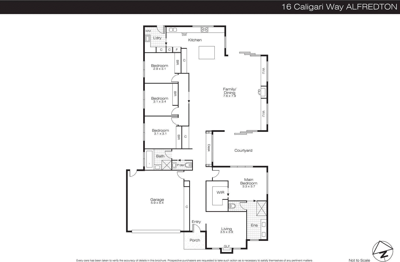 16 Caligari Way, Alfredton VIC 3350 - Floorplan
