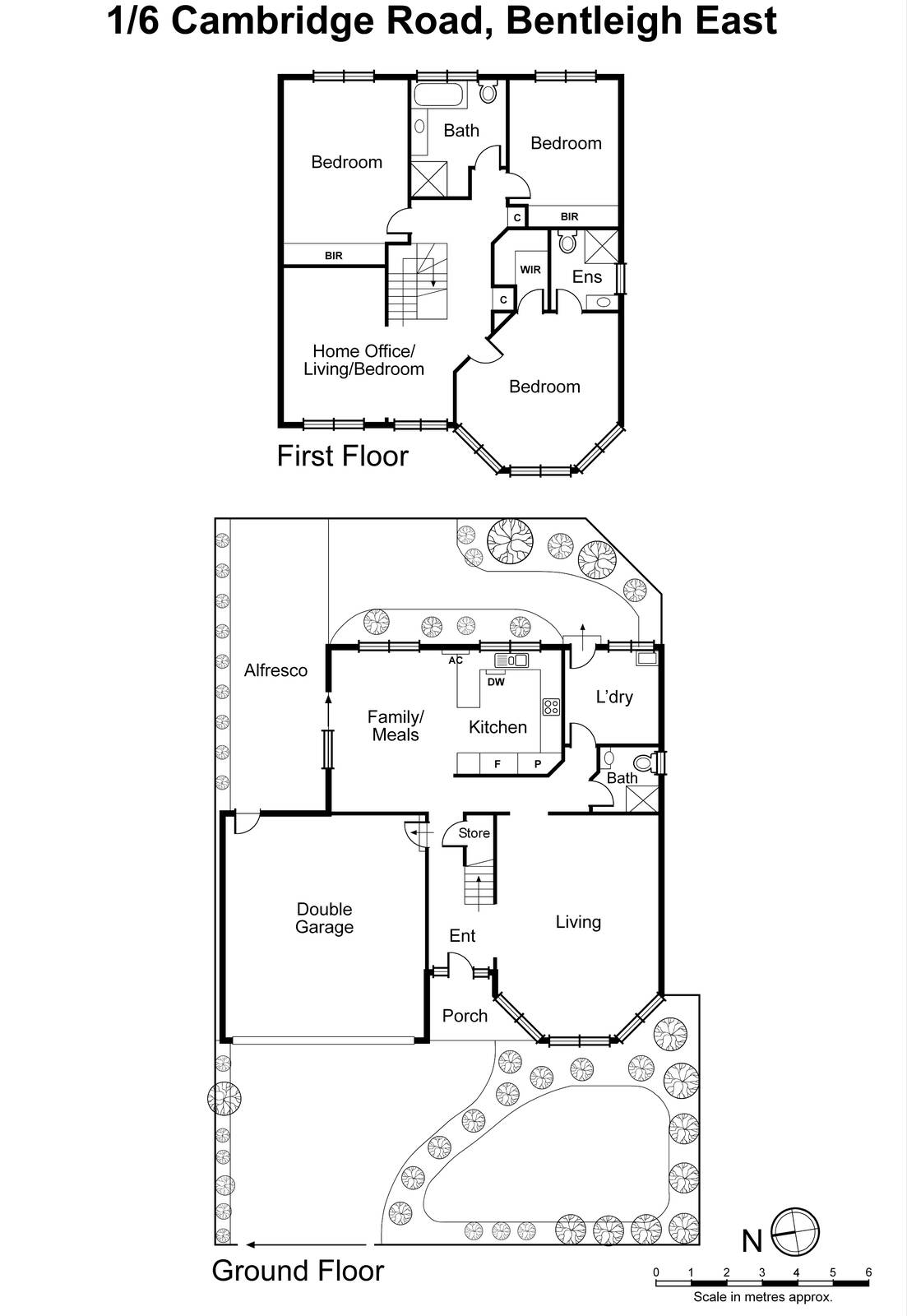 1/6 Cambridge Road, Bentleigh East VIC 3165 - Floorplan