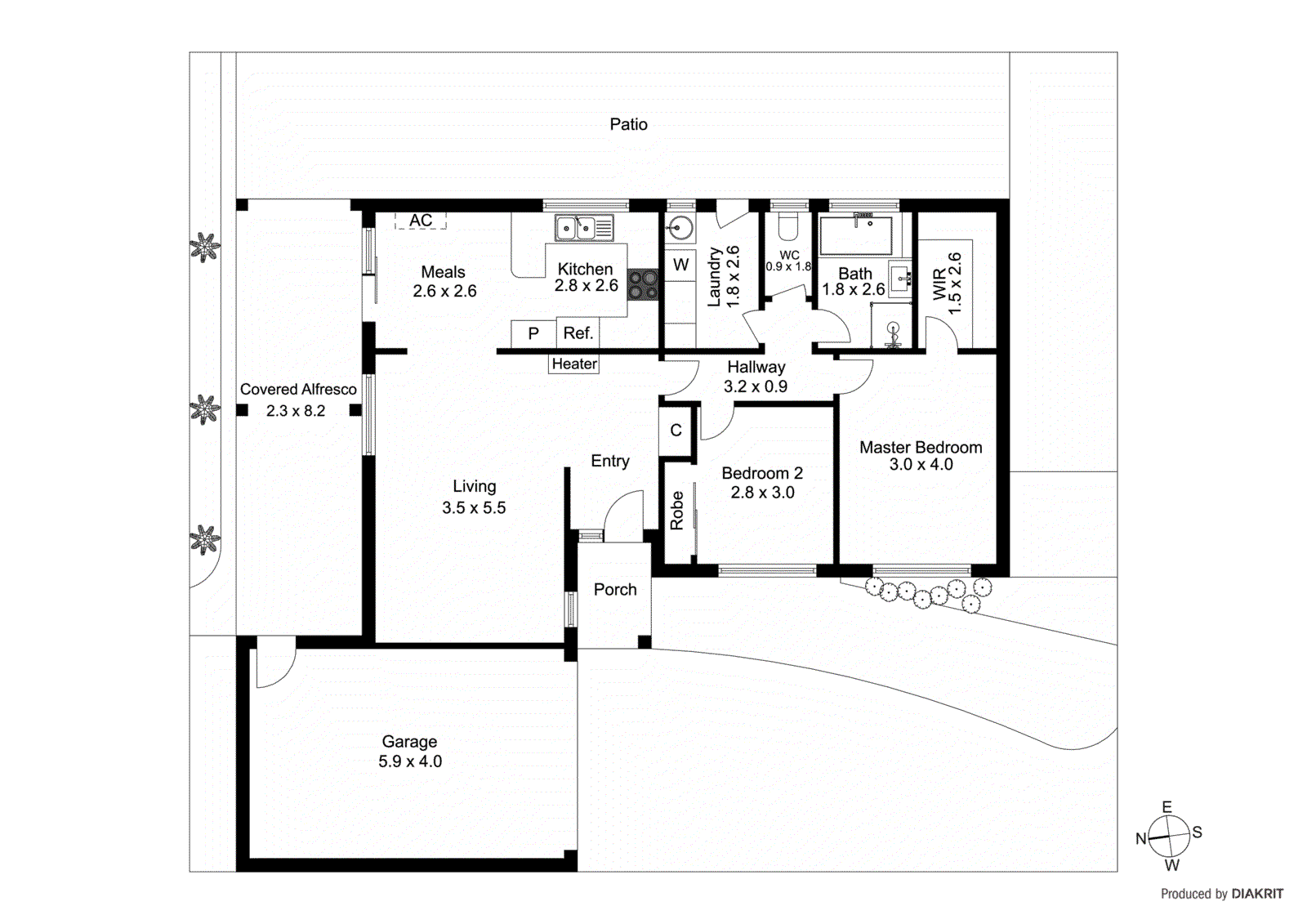 16 Cane Mews, Seaford VIC 3198 - Floorplan