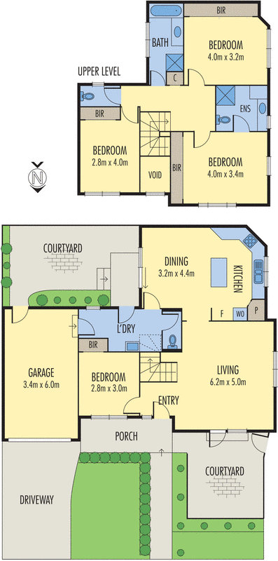 1/6 Cantala Street, Clayton VIC 3168 - Floorplan