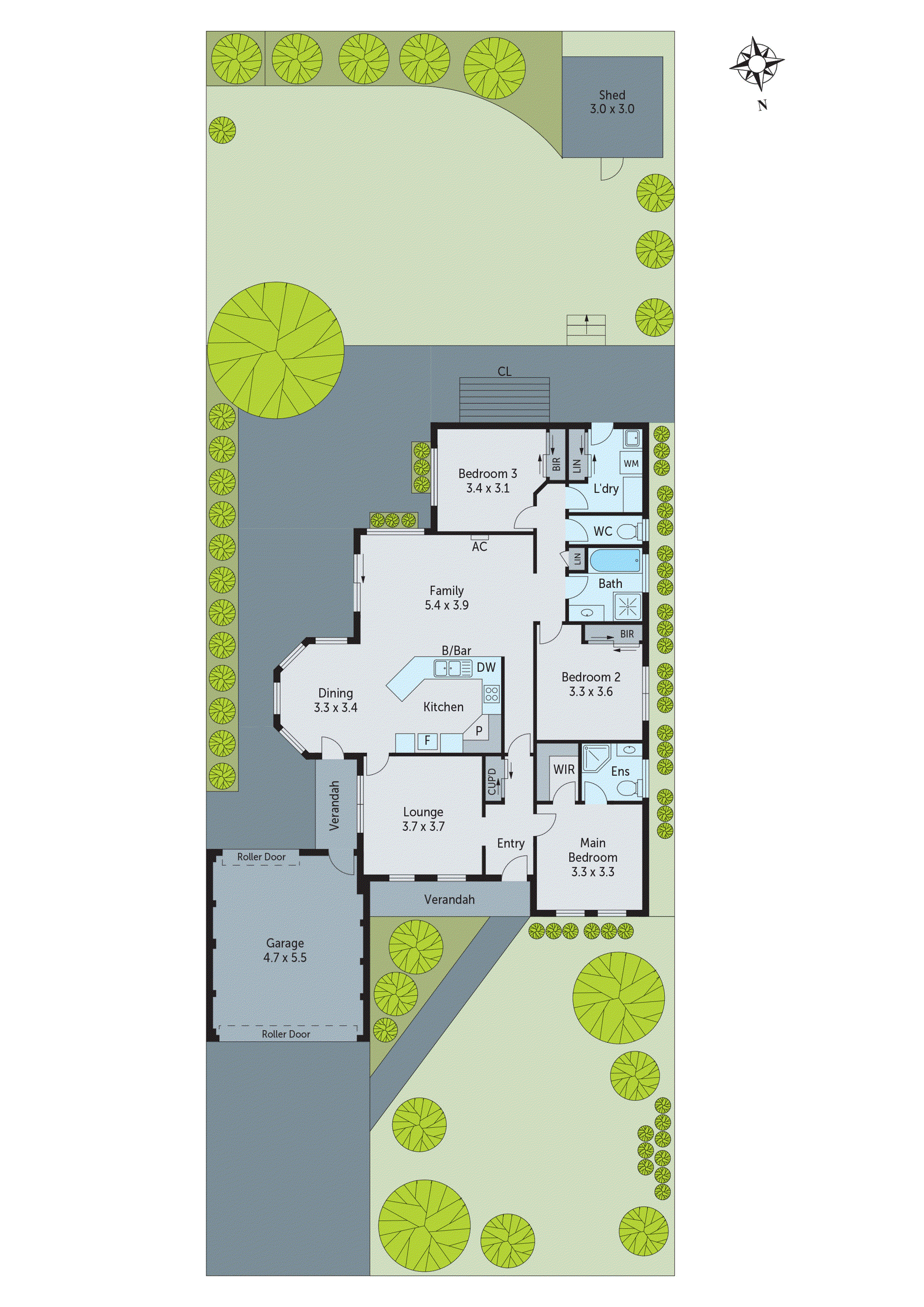 16 Carawatha Avenue, Clifton Springs VIC 3222 - Floorplan