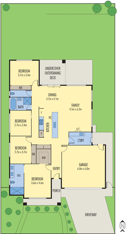 16 Centennial Boulevard, Curlewis VIC 3222 - Floorplan