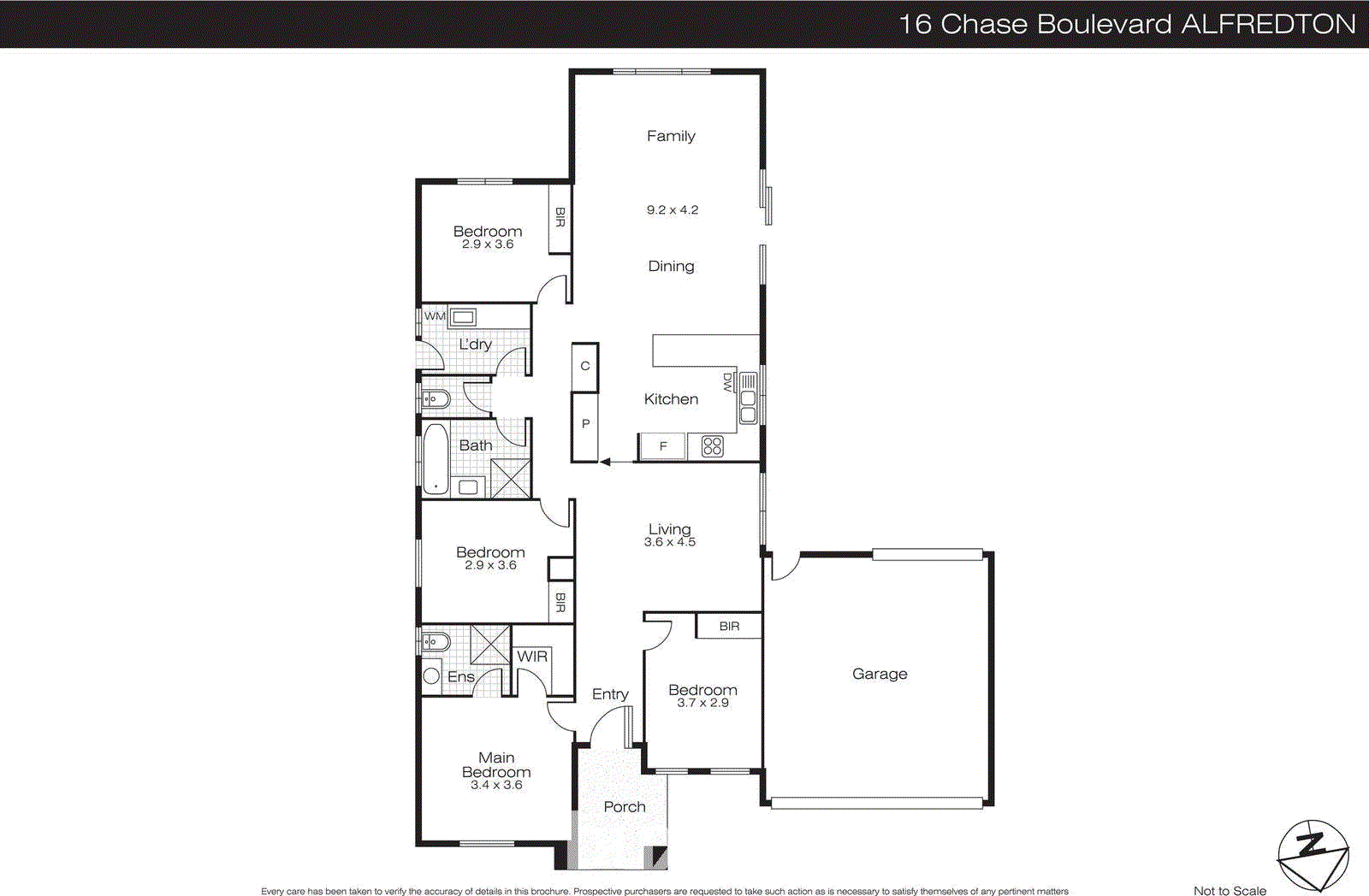 16 Chase Boulevard, Alfredton VIC 3350 - Floorplan