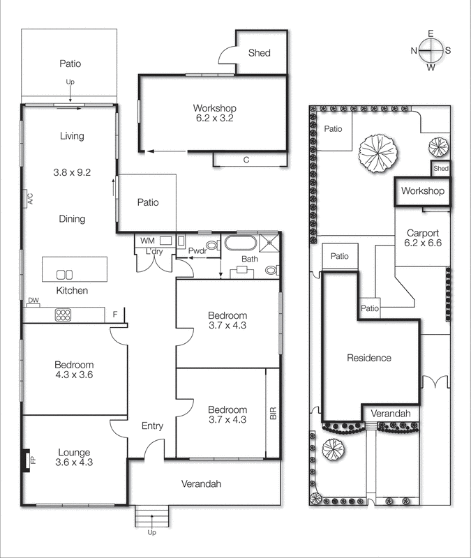 16 College Grove, Black Rock VIC 3193 - Floorplan