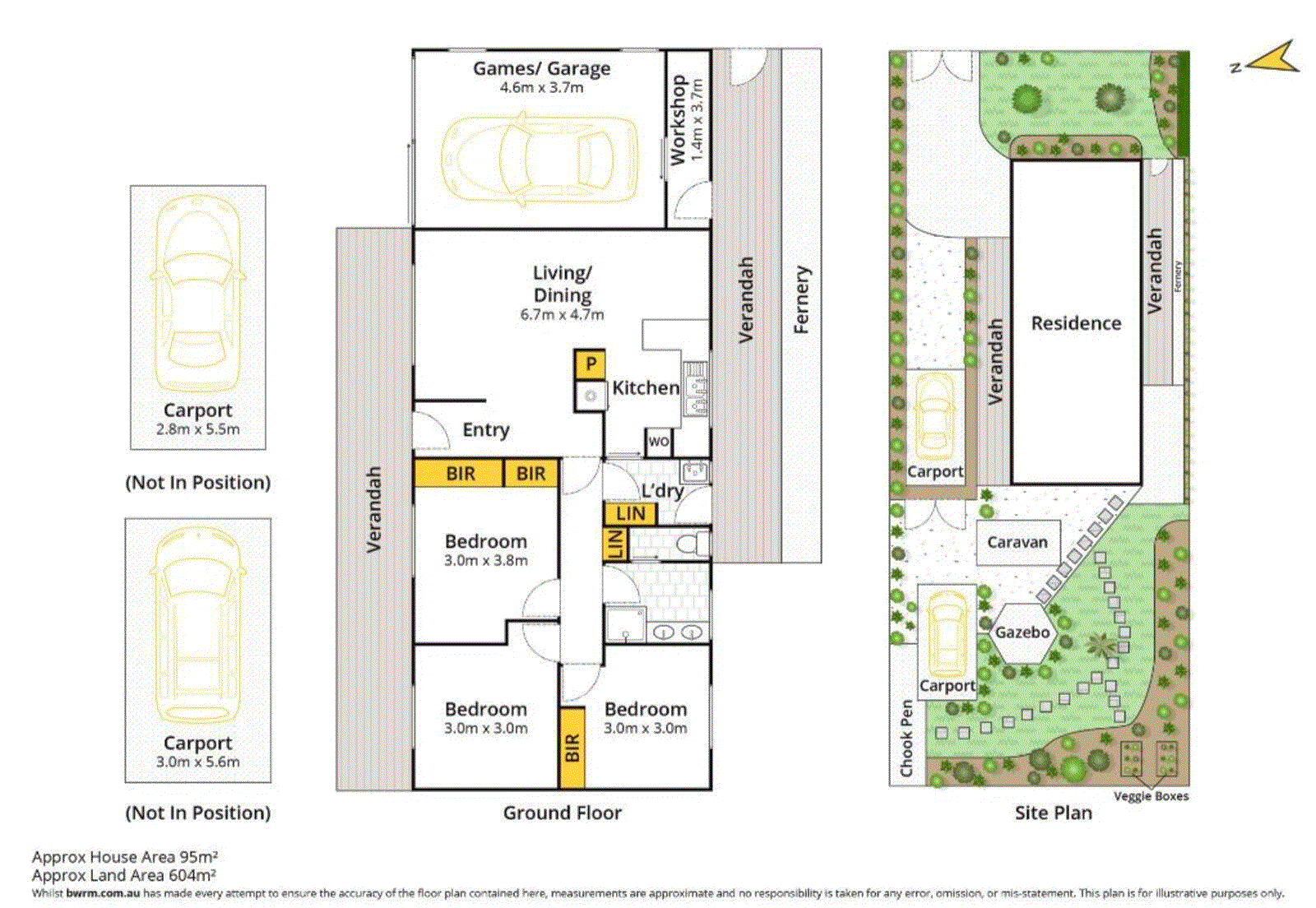 16 Coral Court, Clifton Springs VIC 3222 - Floorplan