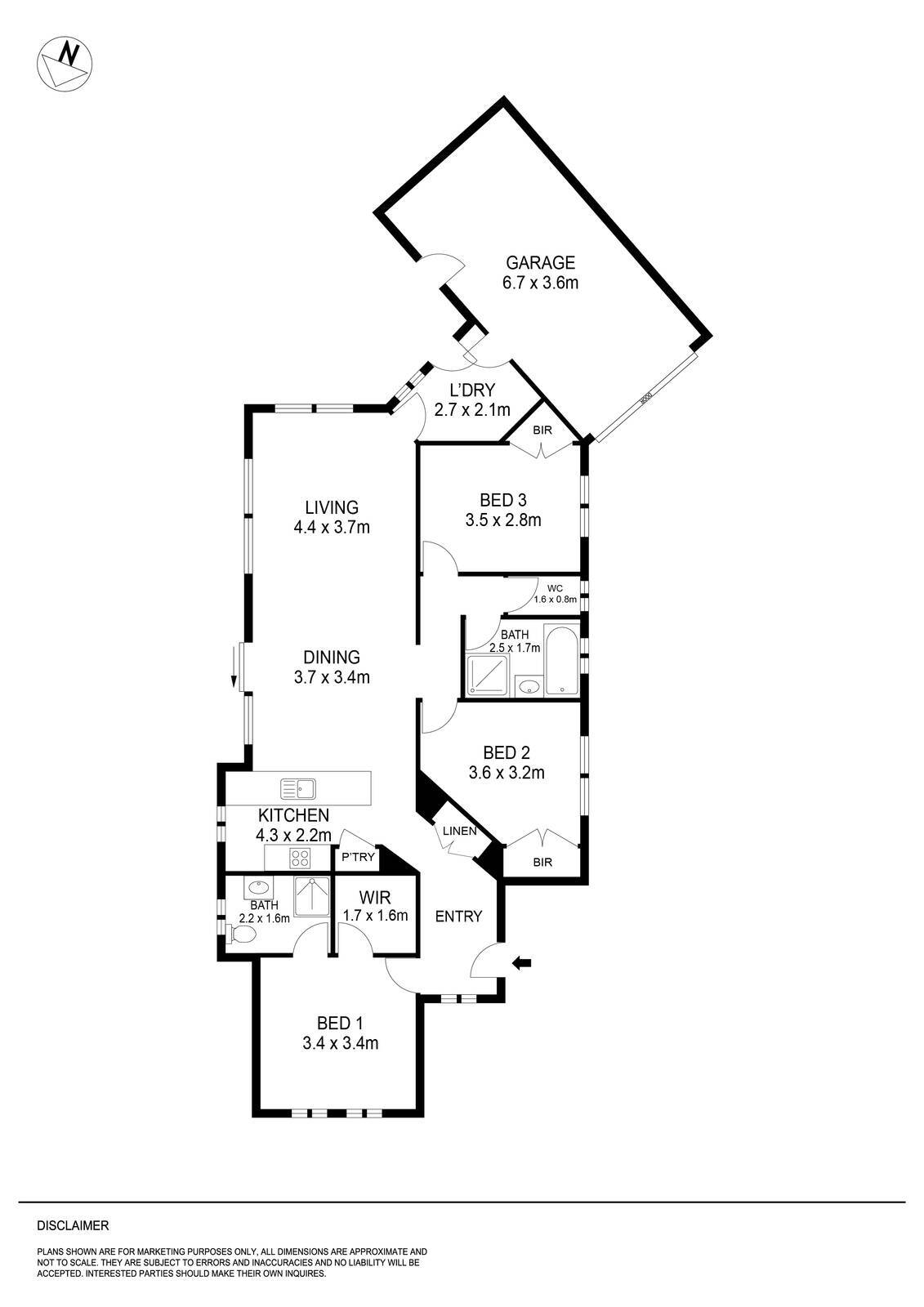 1/6 Damon Court, Sebastopol VIC 3356 - Floorplan