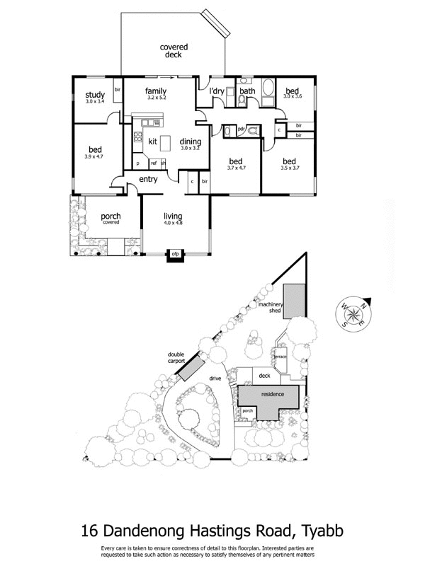 16 Dandenong Hastings Road, TYABB VIC 3913 - Floorplan