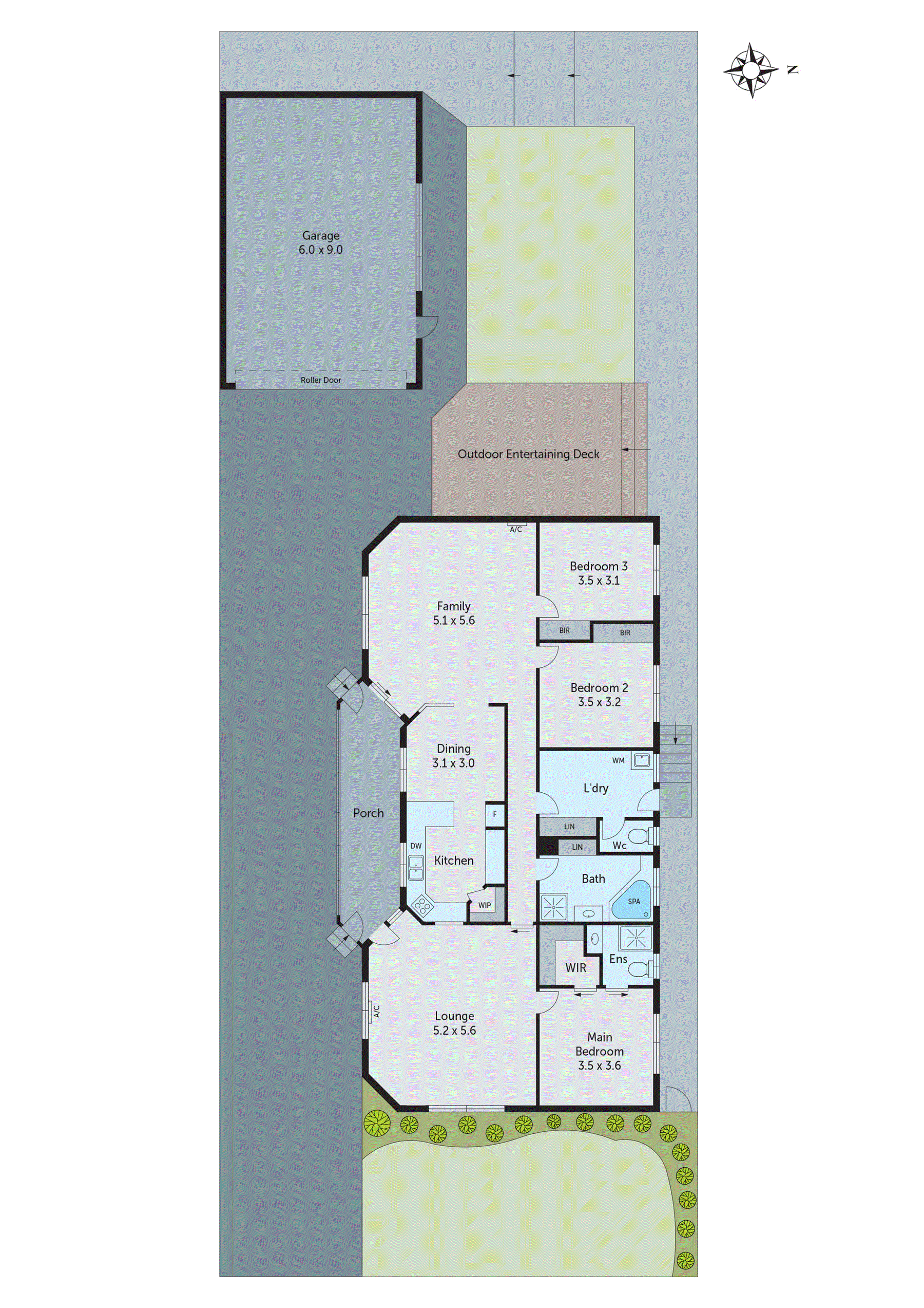 16 Derribong Way, Clifton Springs VIC 3222 - Floorplan