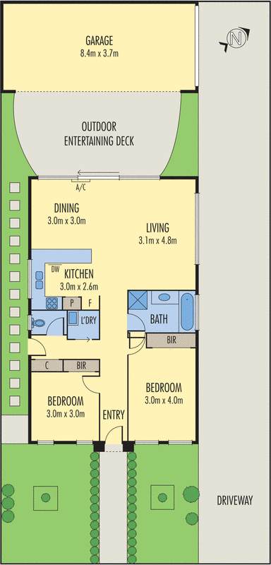 1/6 Drysdale Avenue, Newcomb VIC 3219 - Floorplan