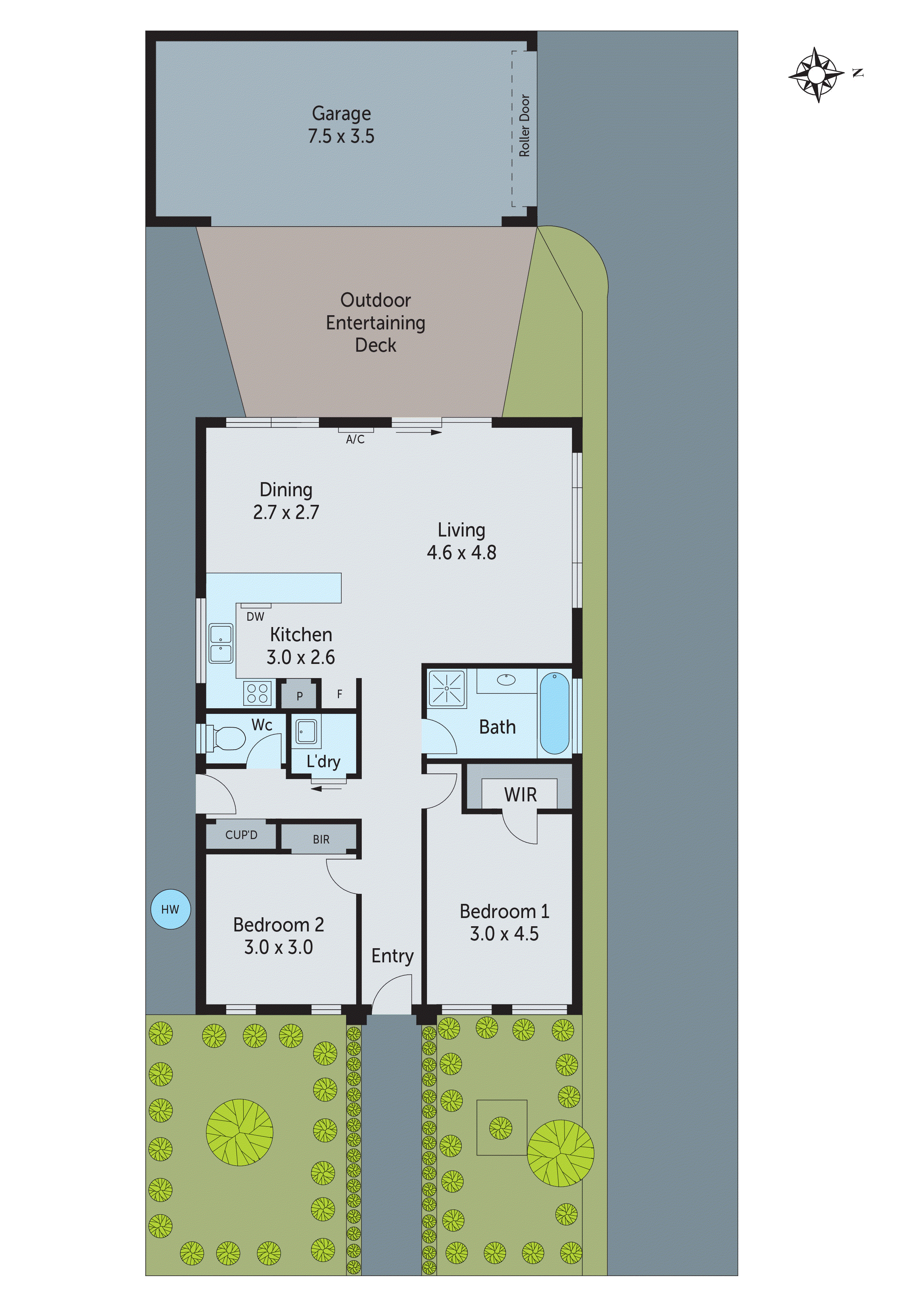 1/6 Drysdale Avenue, Newcomb VIC 3219 - Floorplan