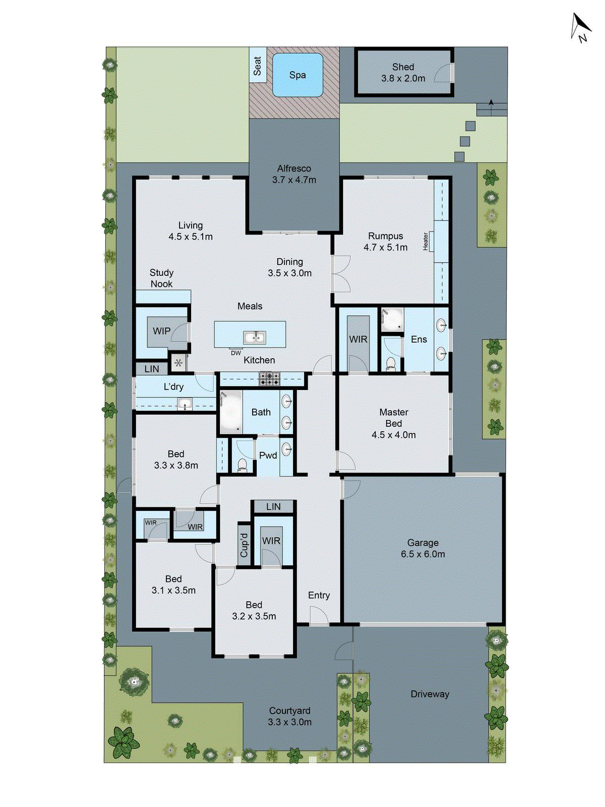 16 Elderslie Terrace, Newtown VIC 3220 - Floorplan