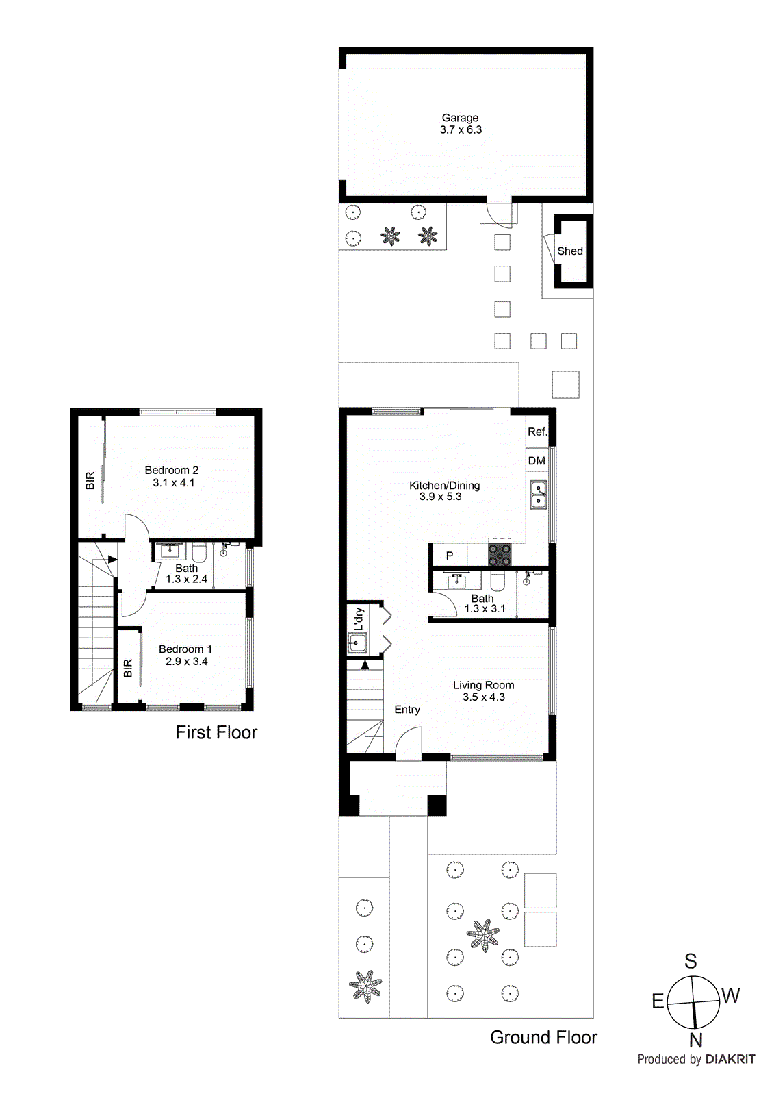1/6 Electra Avenue, Ashwood VIC 3147 - Floorplan