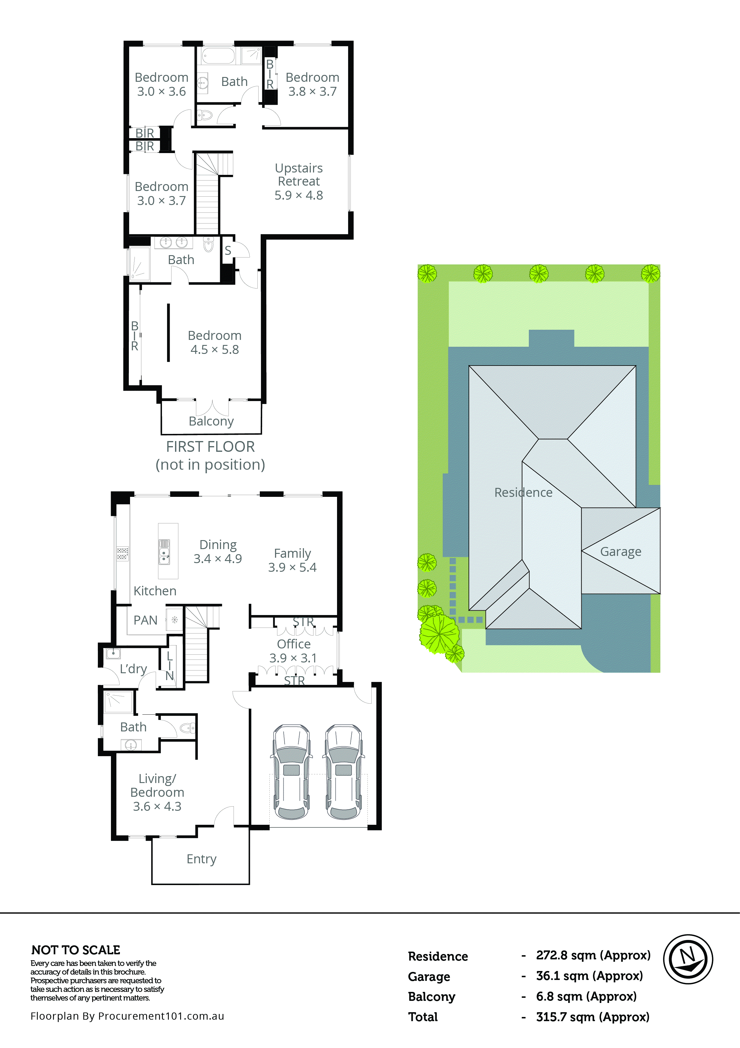 16 Emily Promenade, Keysborough VIC 3173 - Floorplan