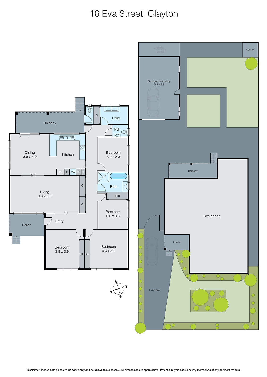 16 Eva Street, Clayton VIC 3168 - Floorplan