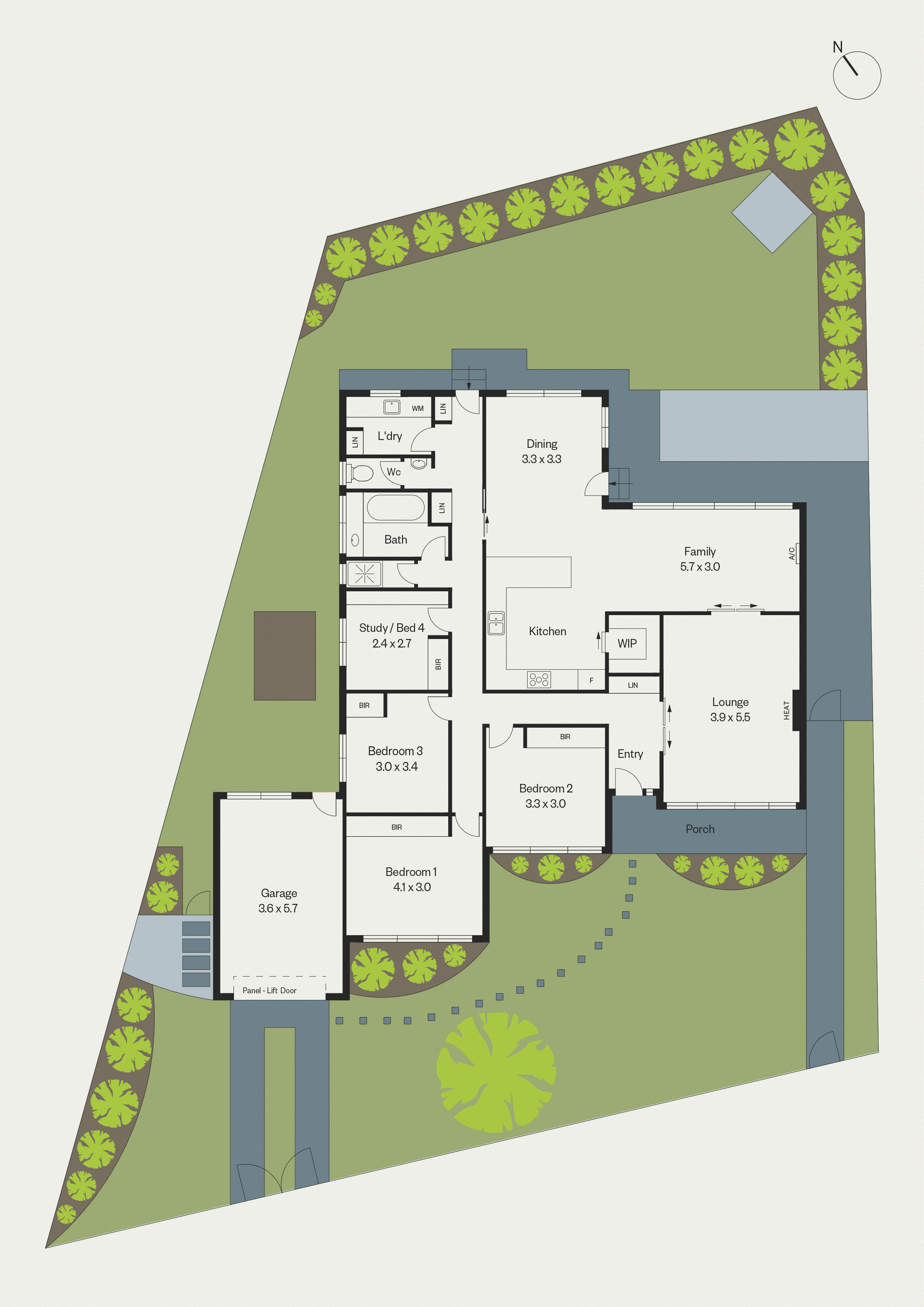 16 Everett Close, Herne Hill VIC 3218 - Floorplan