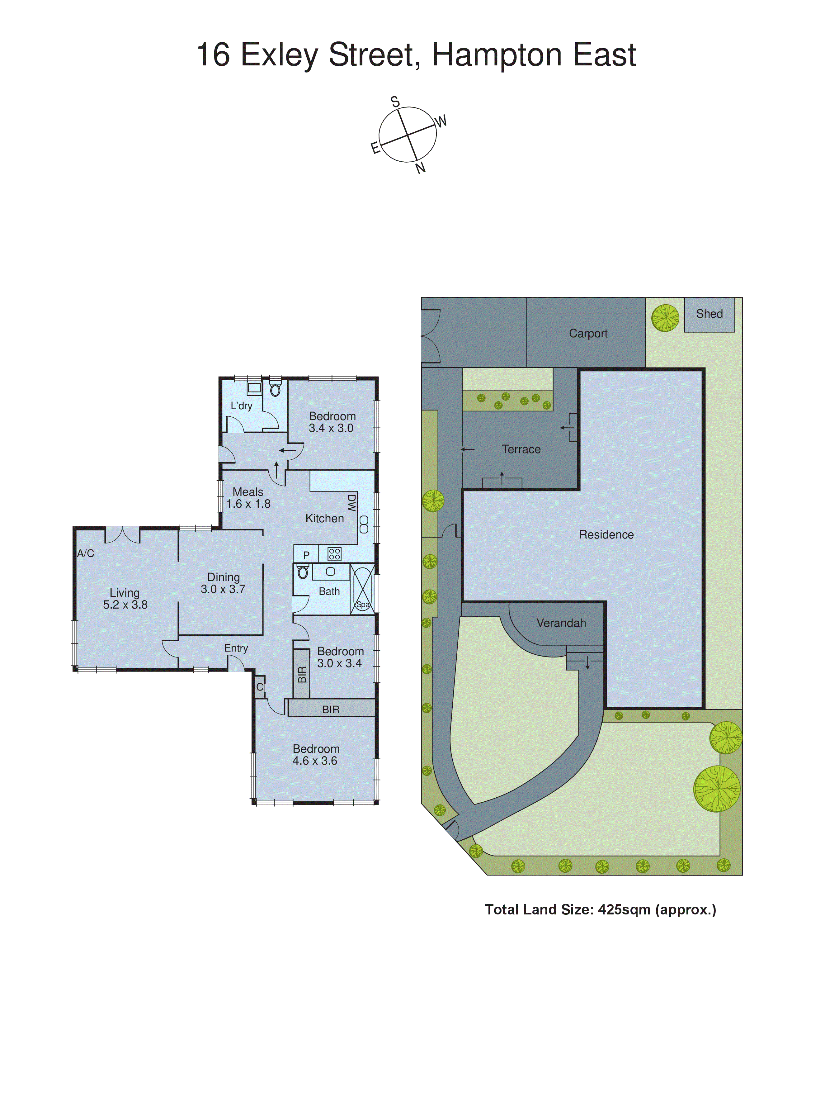16 Exley Road, Hampton East VIC 3188 - Floorplan