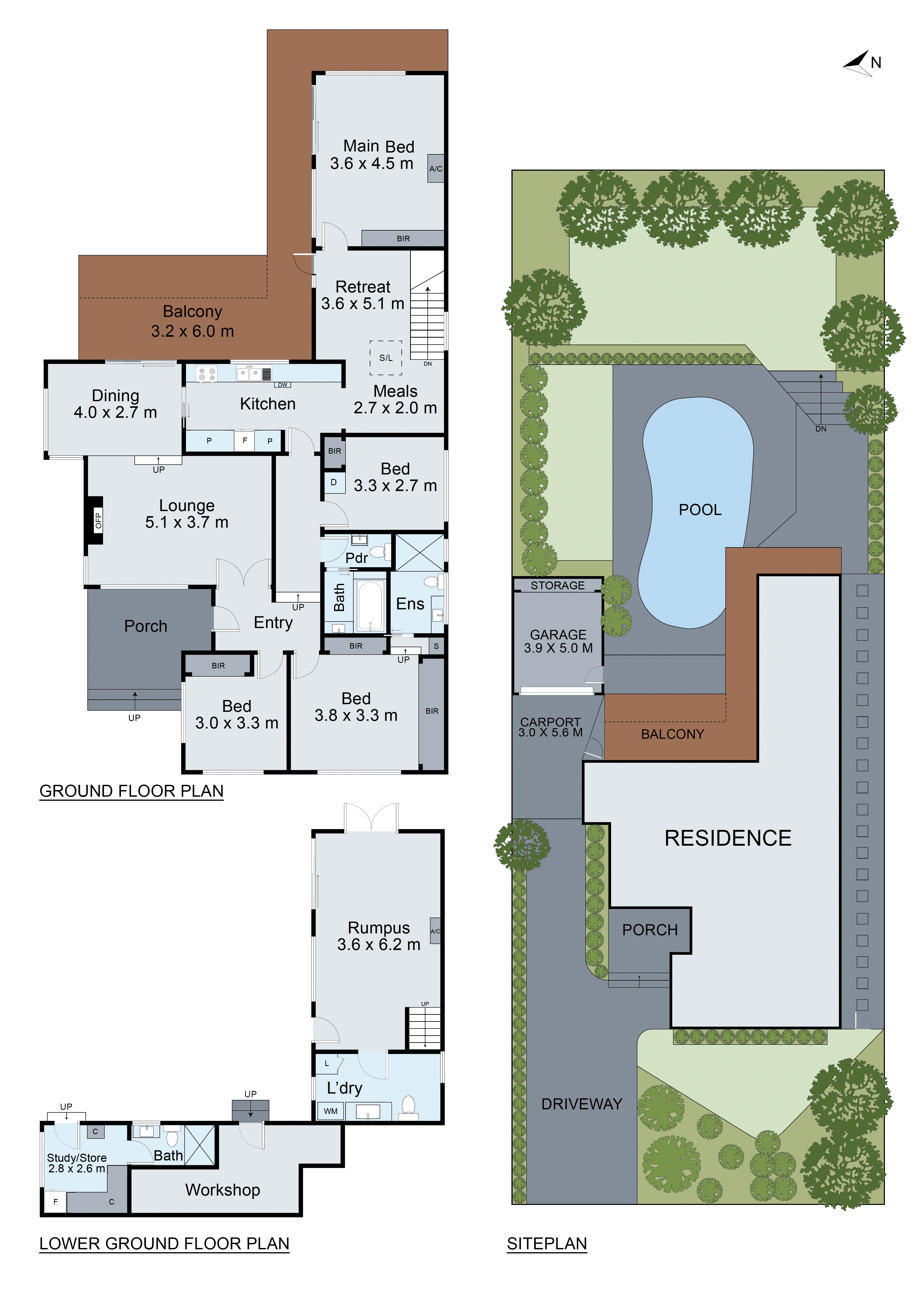 16 Fairway Avenue, Mount Waverley VIC 3149 - Floorplan